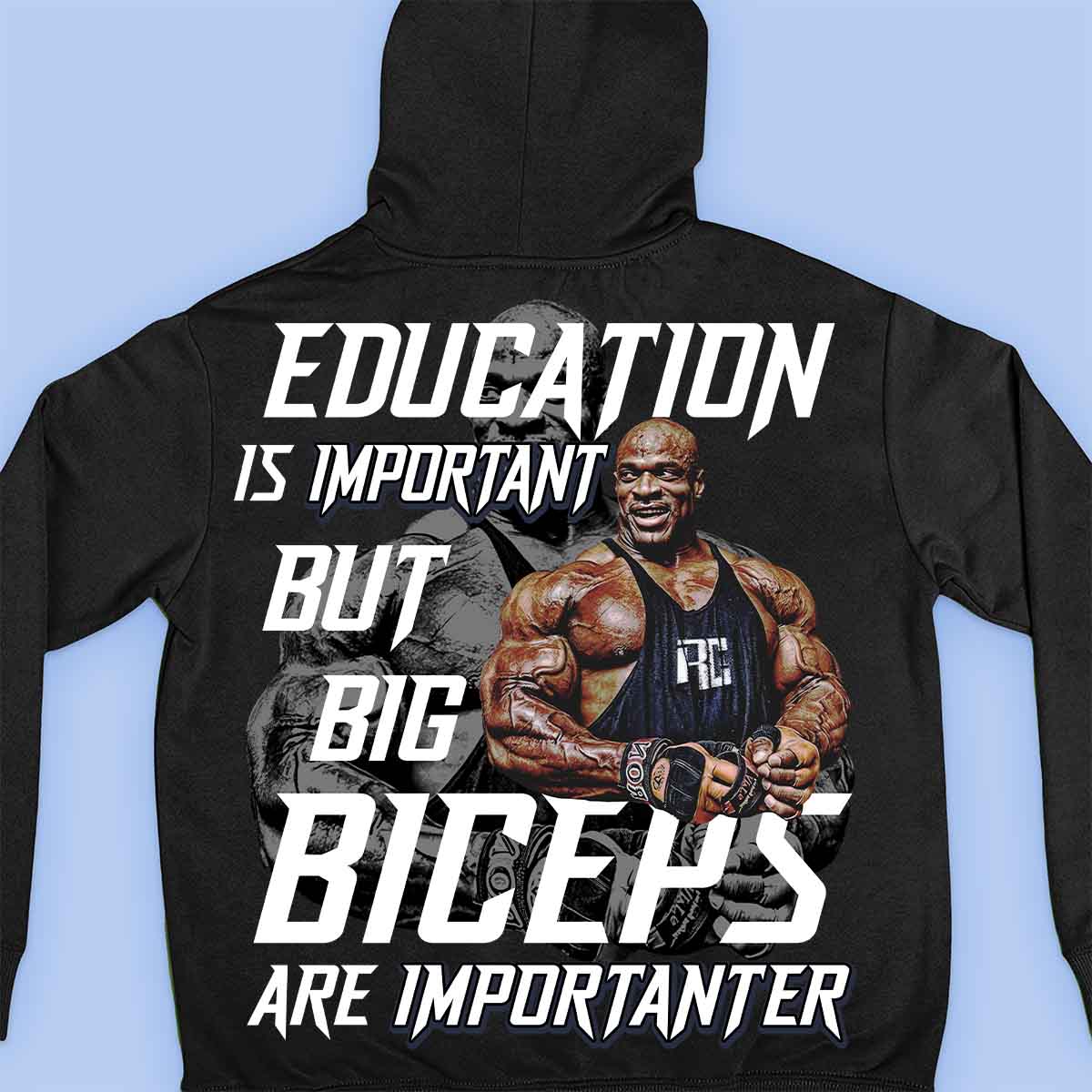 Onderwijs - Premium hoodie, unisex-rugafdruk