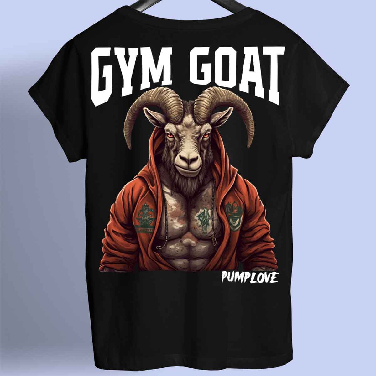 Gym Goat - Chemise Premium Unisexe Backprint