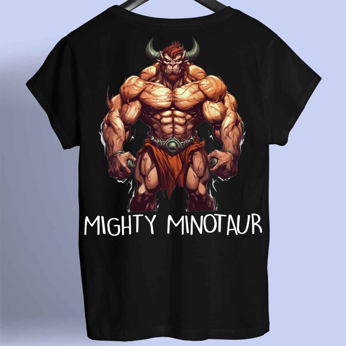 Mighty Minotaur - Premium shirt Unisex-rugafdruk