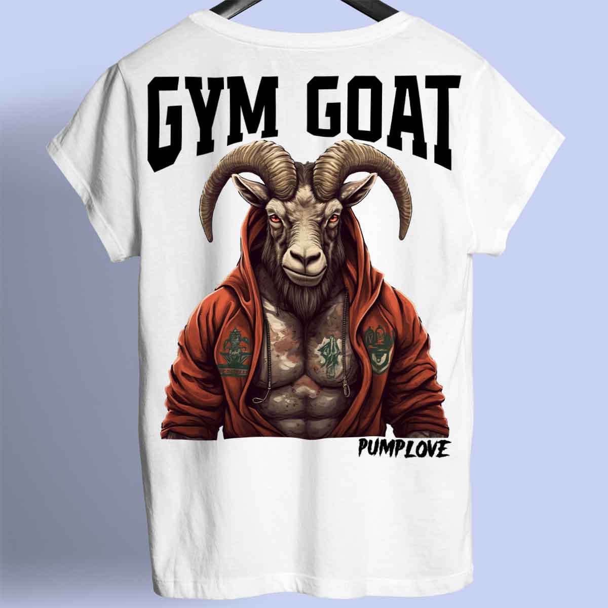 Gym Goat - Chemise Premium Unisexe Backprint