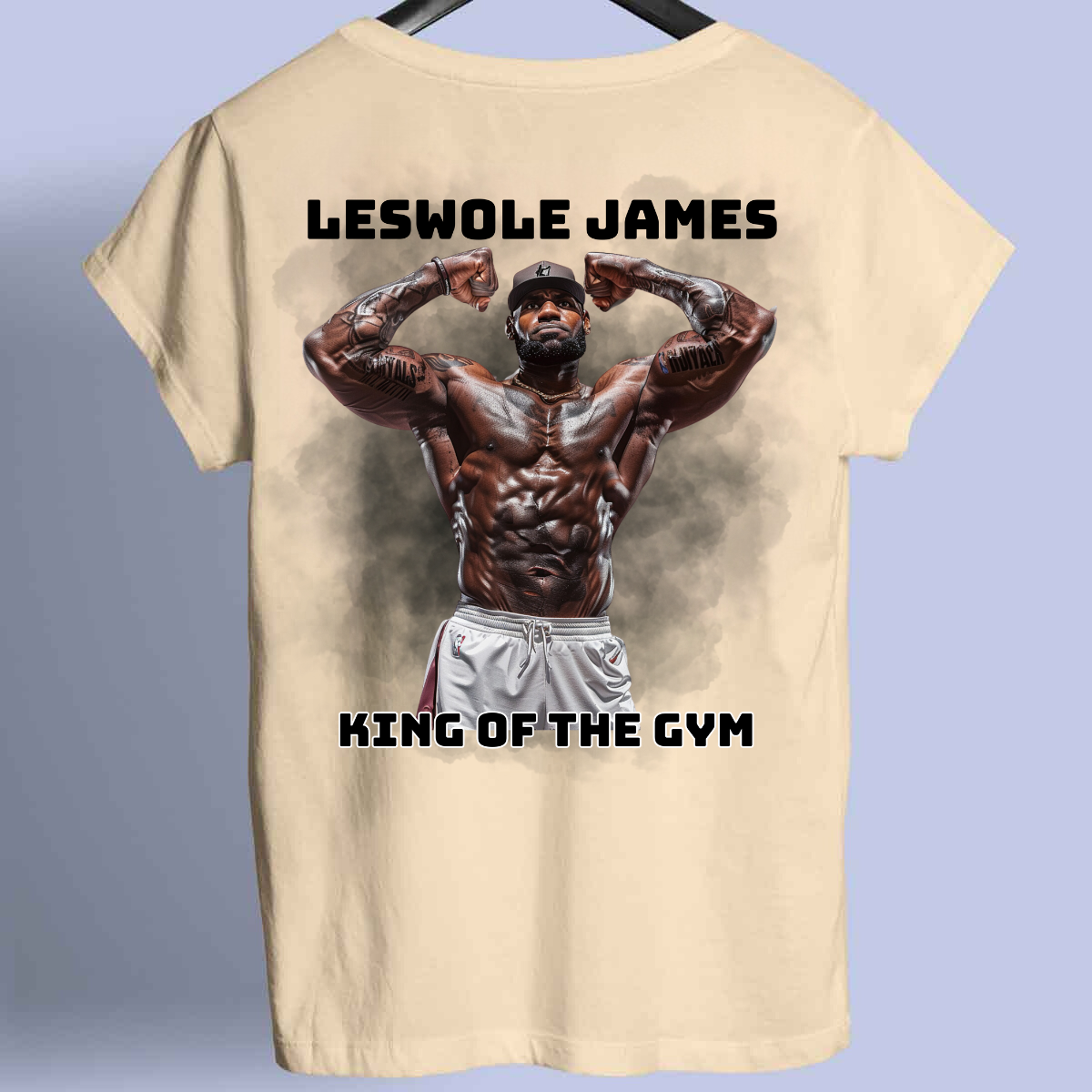 Leswole James - Premium shirt, unisex-rugafdruk