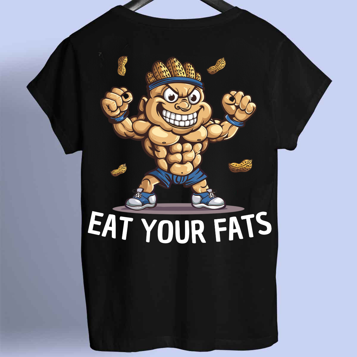 Nuts - Premium shirt, unisex-rugafdruk