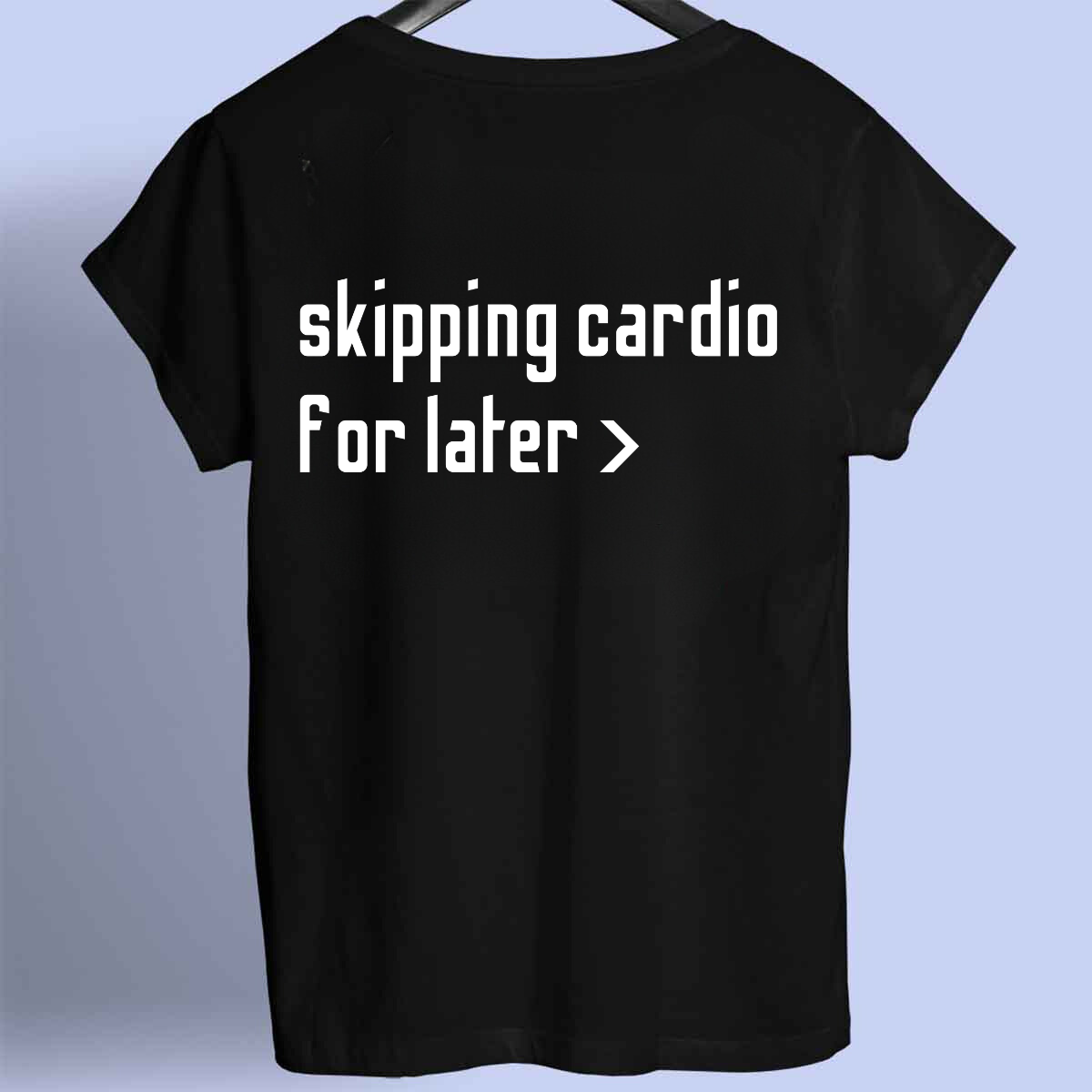 Skipping Cardio - Premium Shirt Unisex front print