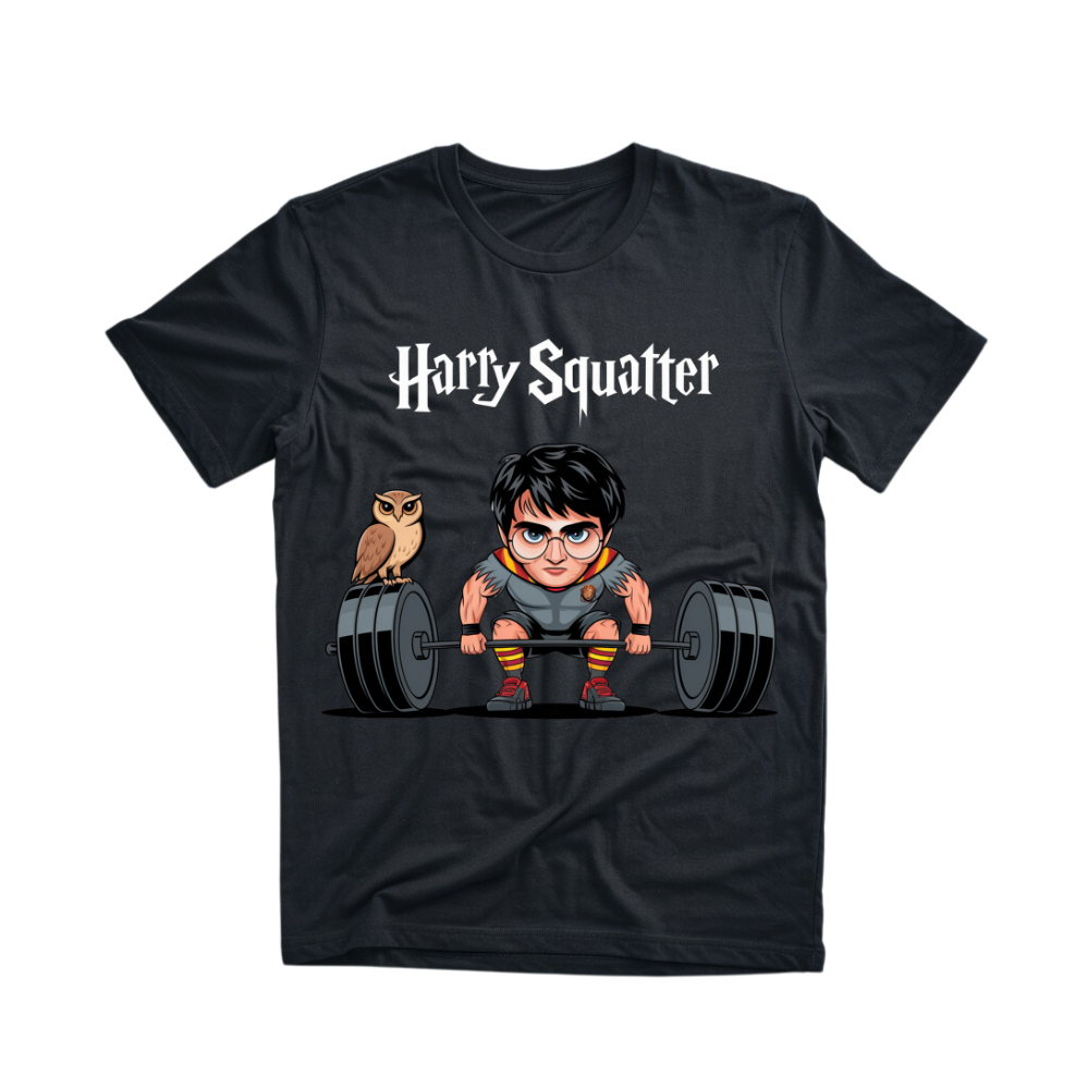 Harry Squatter - Premium shirt, uniseks, print op de voorkant