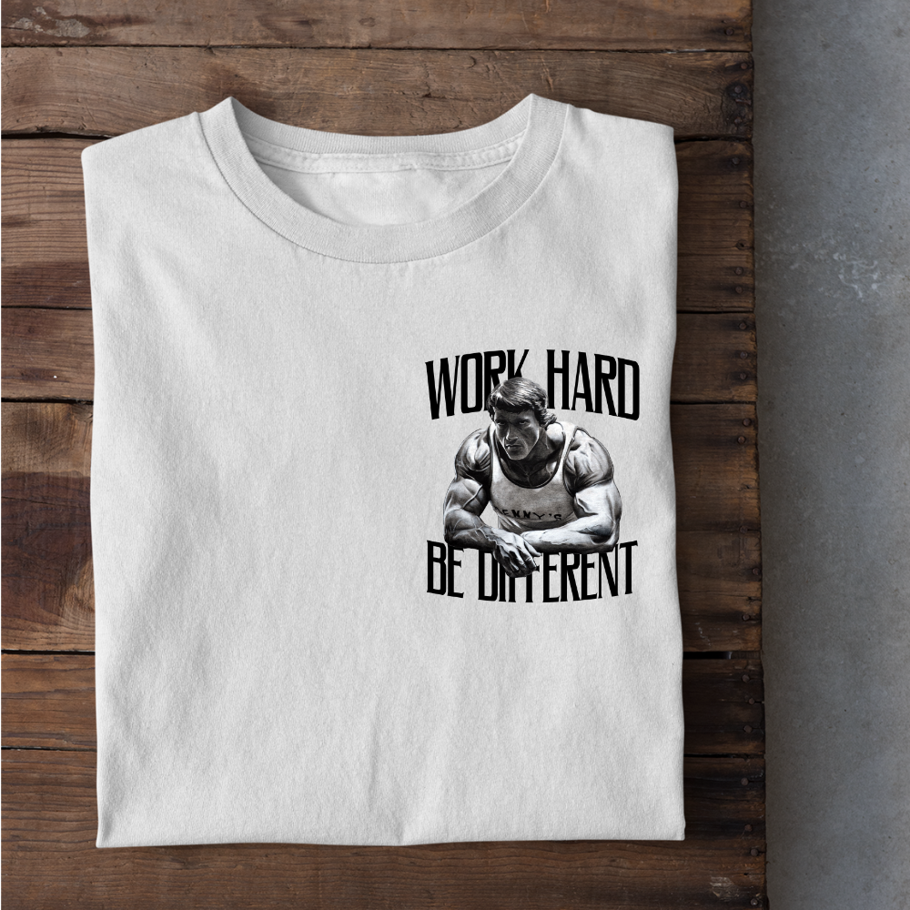 Werk hard - Premium shirt unisex