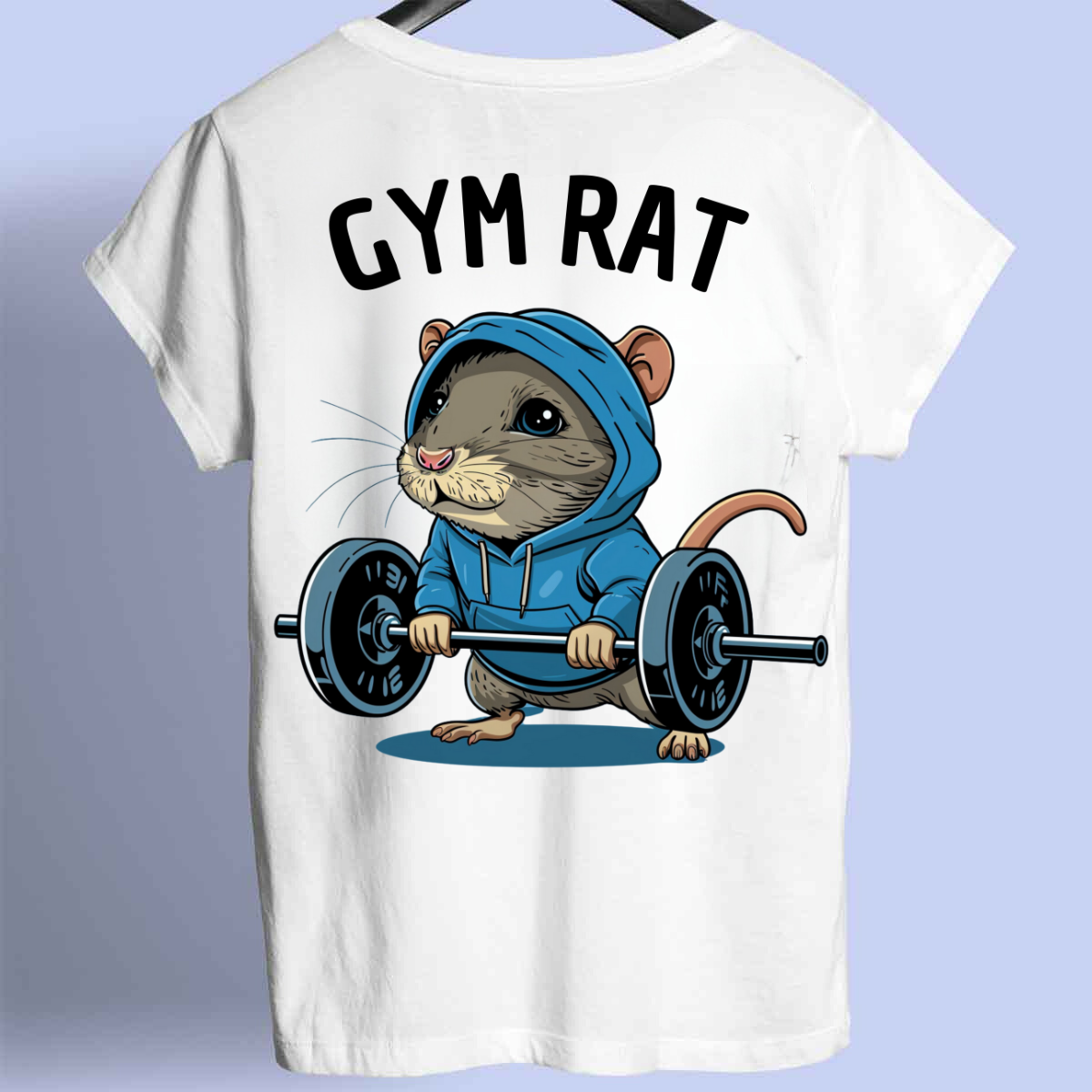 Gym Rat - Premium shirt, unisex voorprint