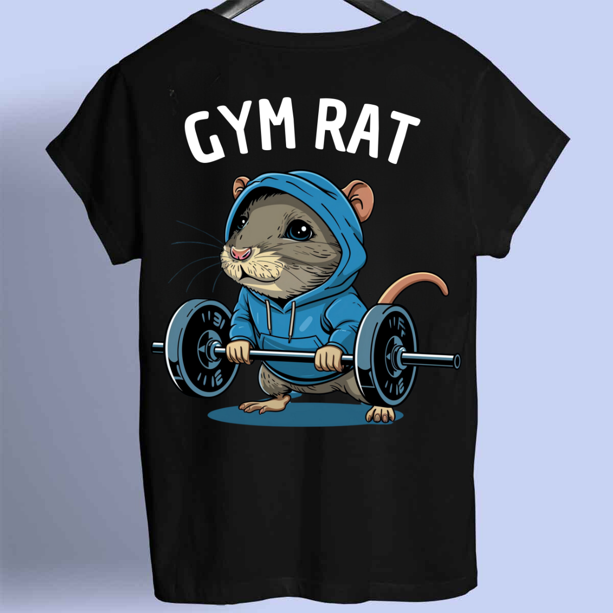 Gym Rat - Premium shirt, unisex voorprint