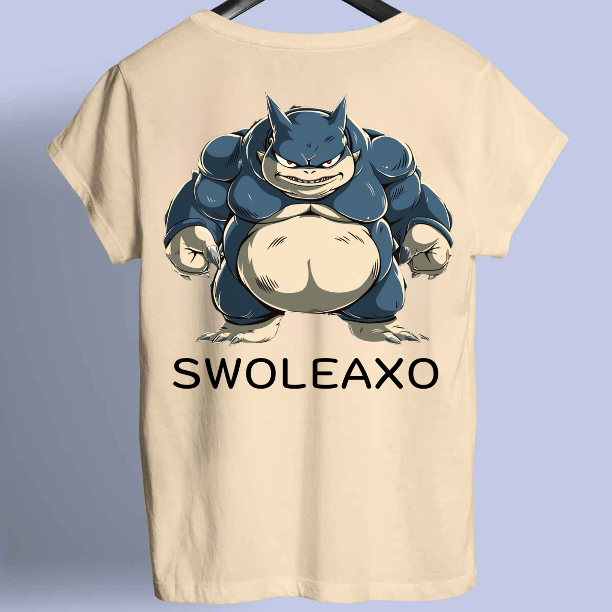 Swoleaxo 1 - Premium shirt, unisex-rugafdruk