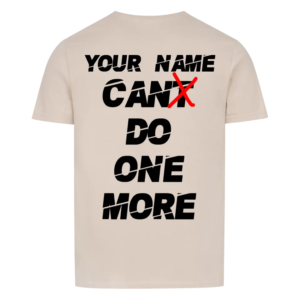 OneMore - Personaliseerbaar shirt