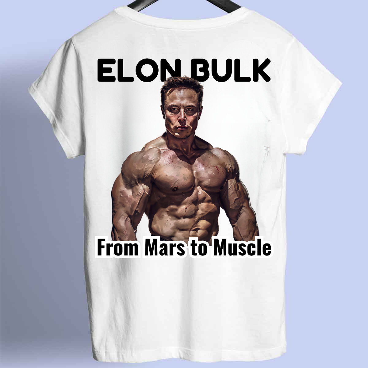 Elon Bulk - Chemise Premium Unisexe Backprint