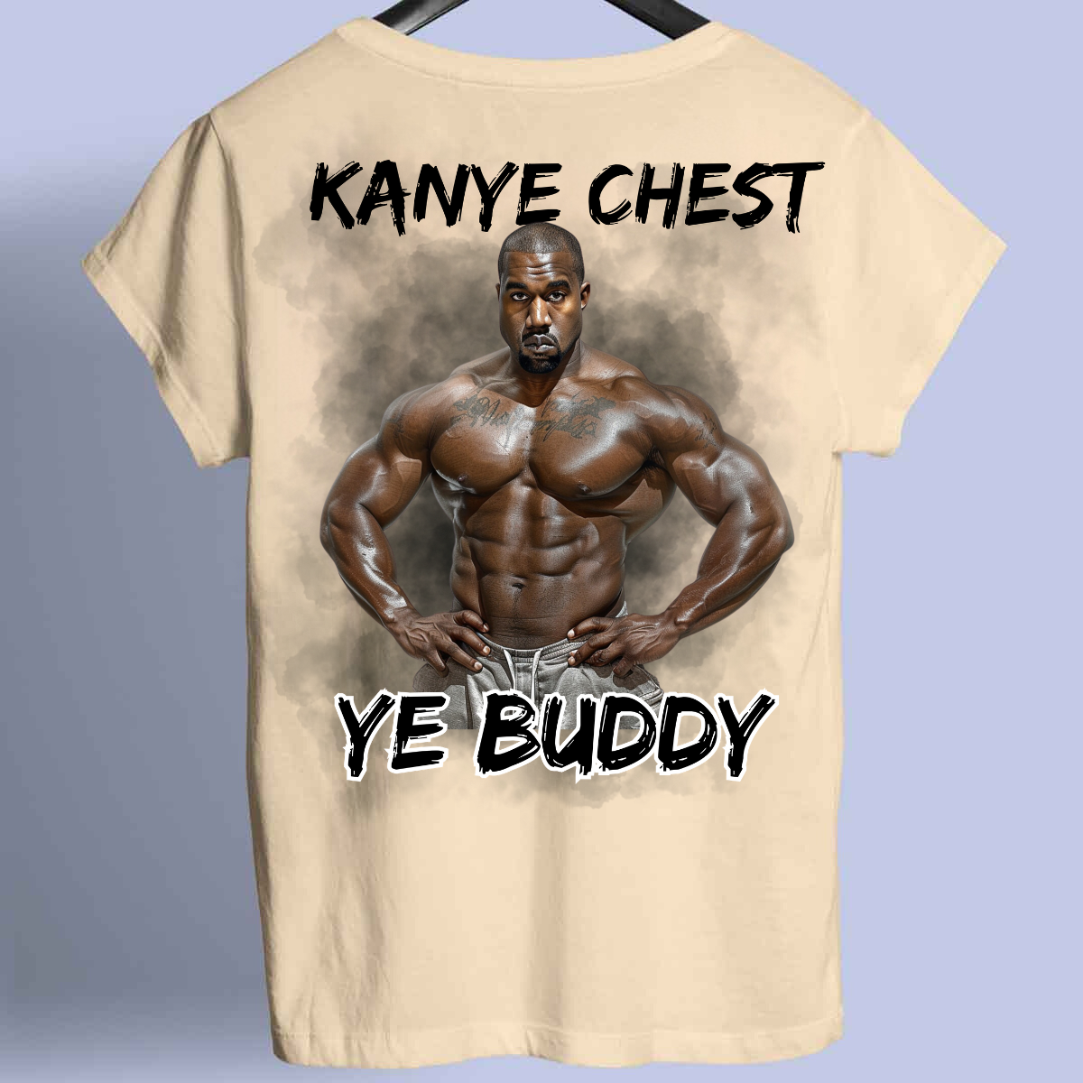 Kanye Chest - Chemise Premium Unisexe Backprint