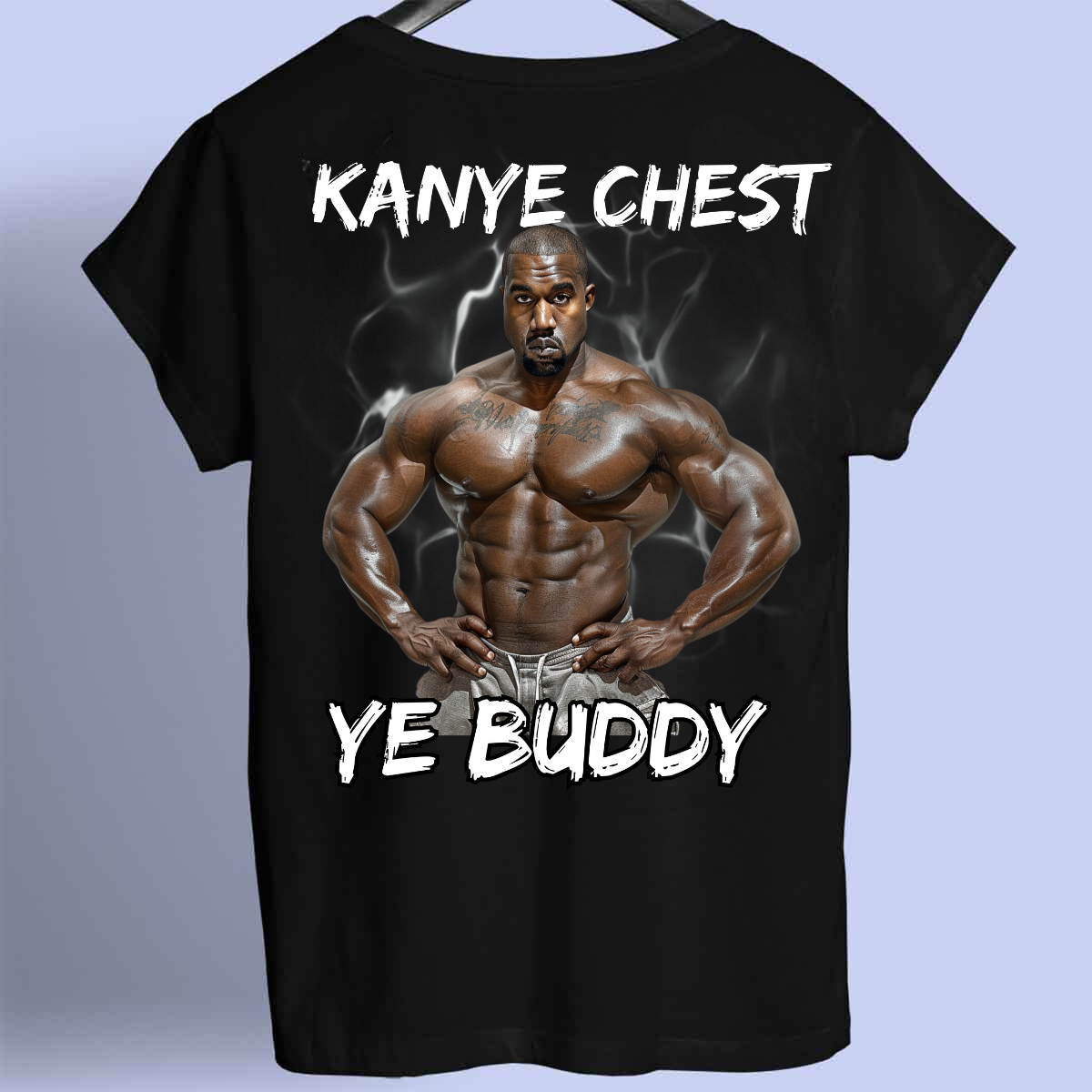 Kanye Chest - Chemise Premium Unisexe Backprint