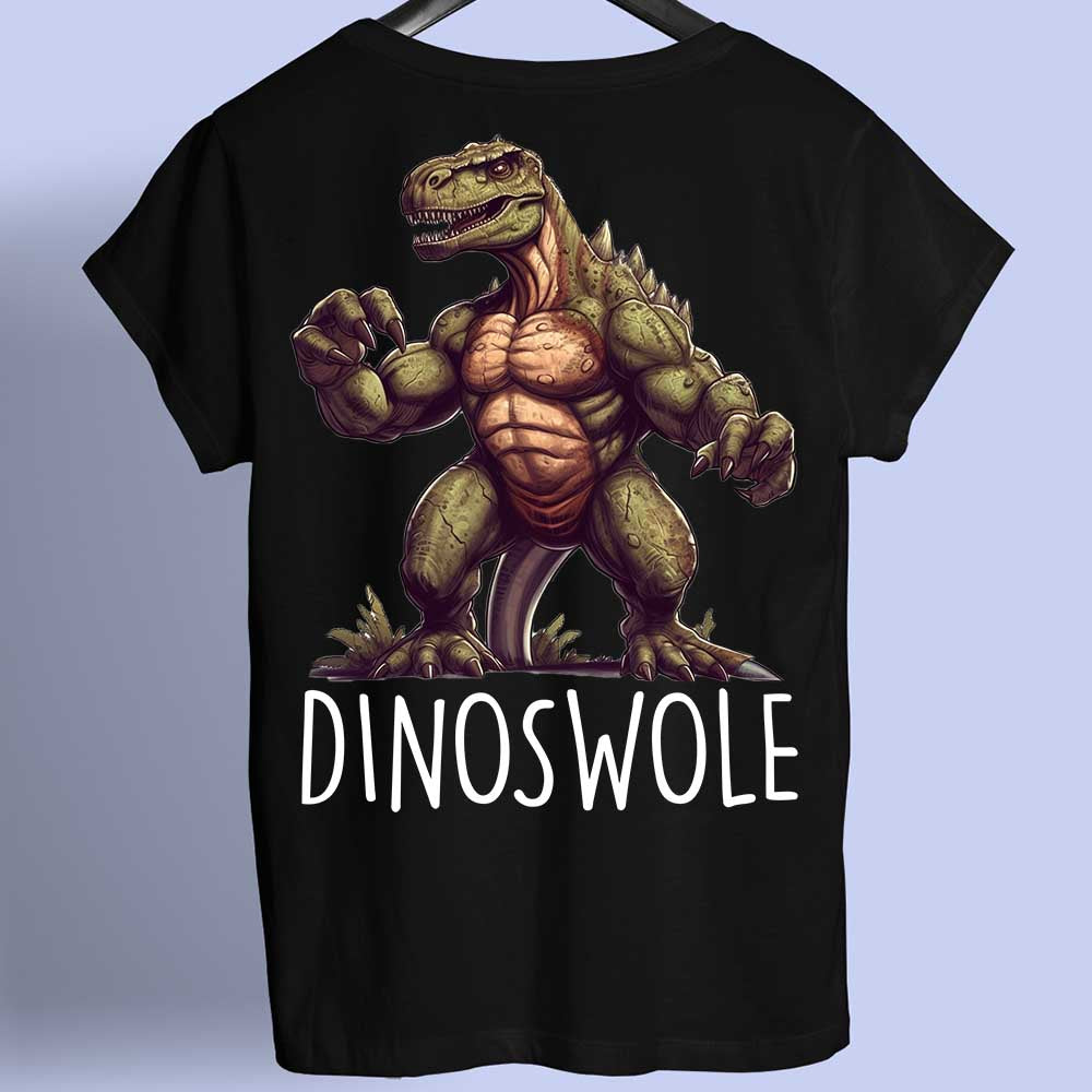 Dinoswole - T-shirt imprimé au dos