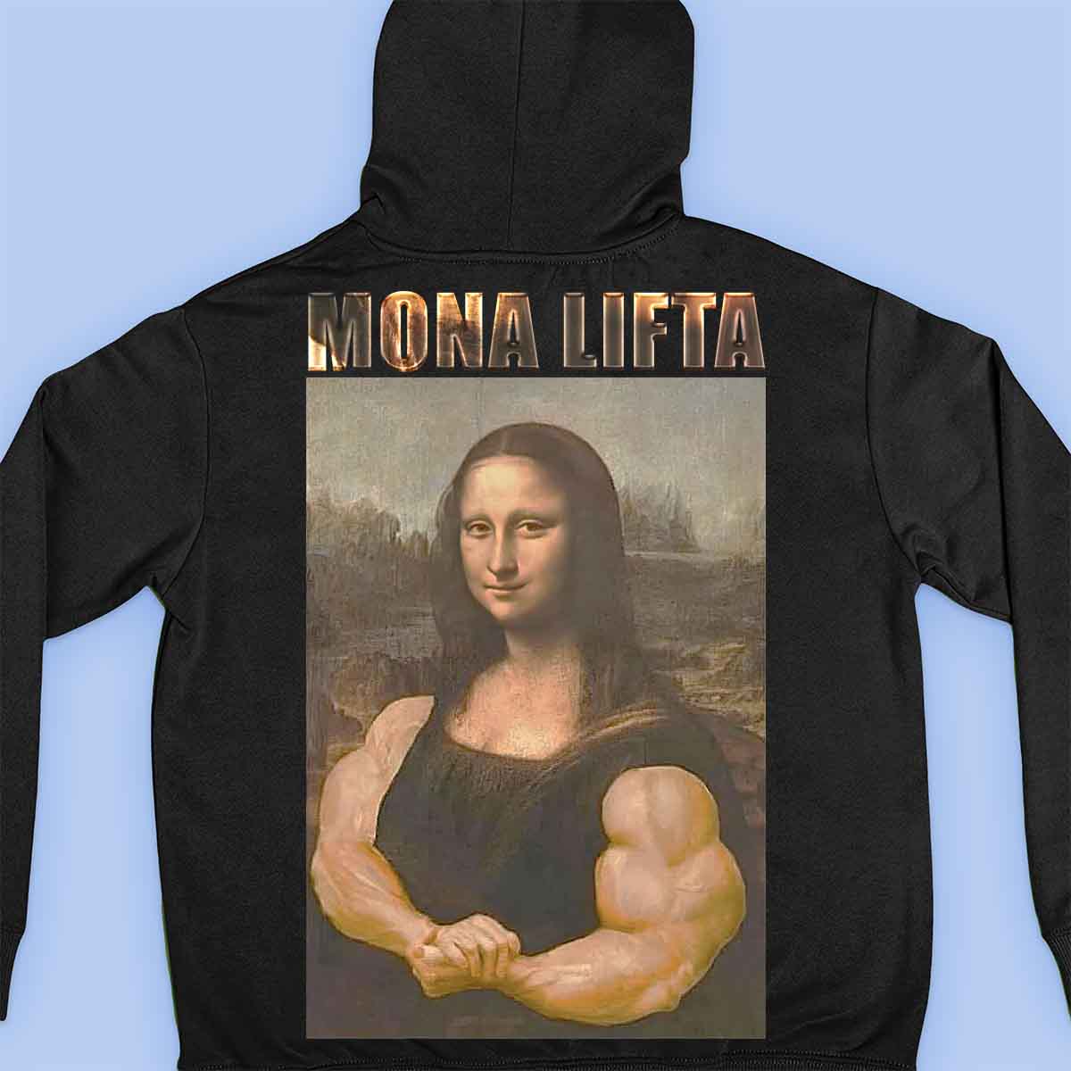 Mona Lifta - Sweat à capuche Premium Unisexe Backprint