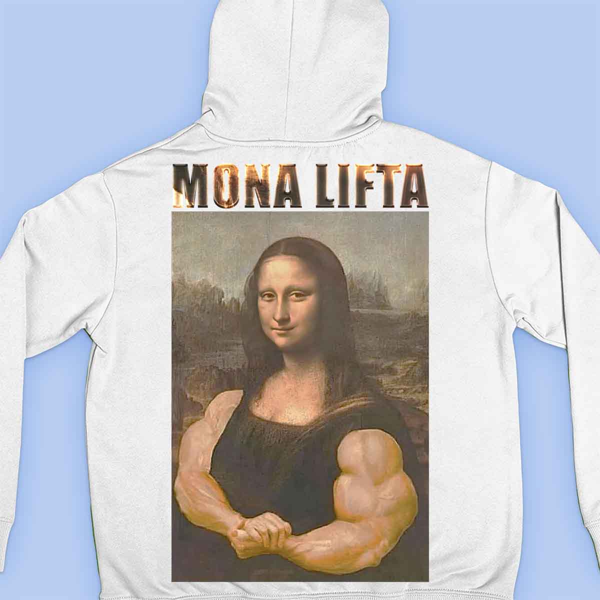 Mona Lifta - Sweat à capuche Premium Unisexe Backprint