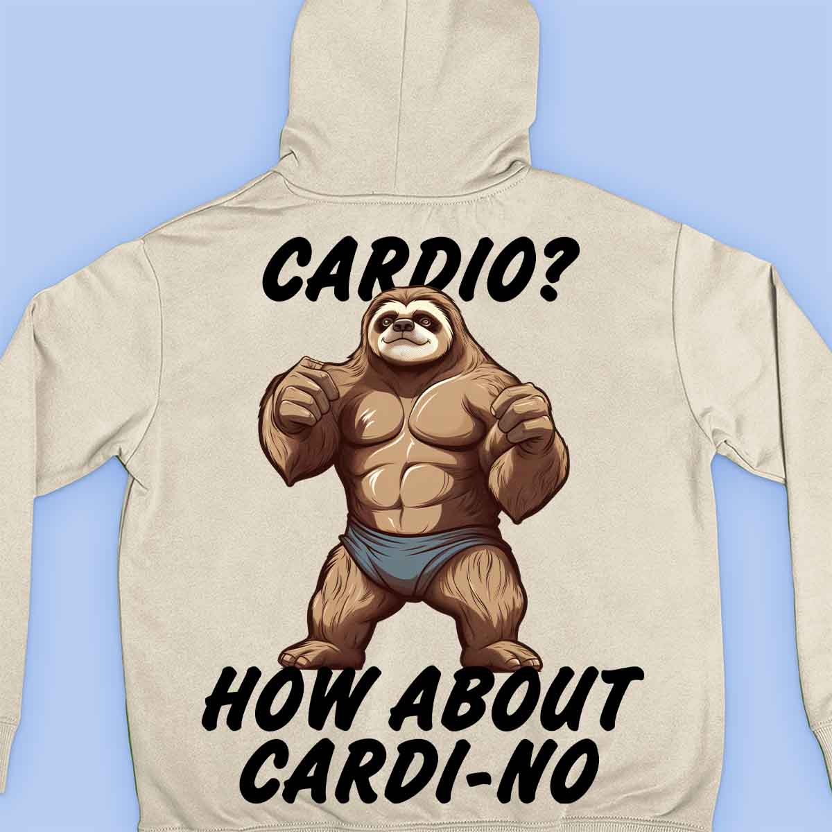 Cardio - Premium Hoodie Unisex Backprint