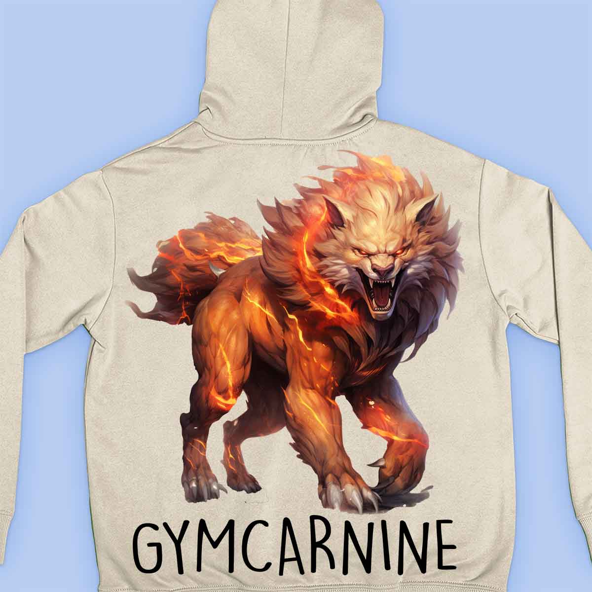 Gymcarnine - Sweat à capuche Premium Unisexe Backprint