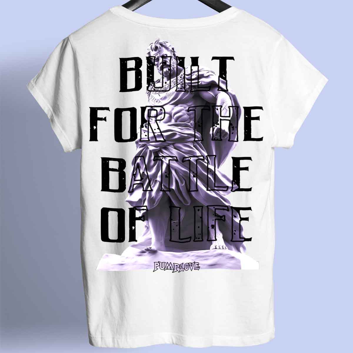 Battle - Premium shirt, unisex-rugafdruk