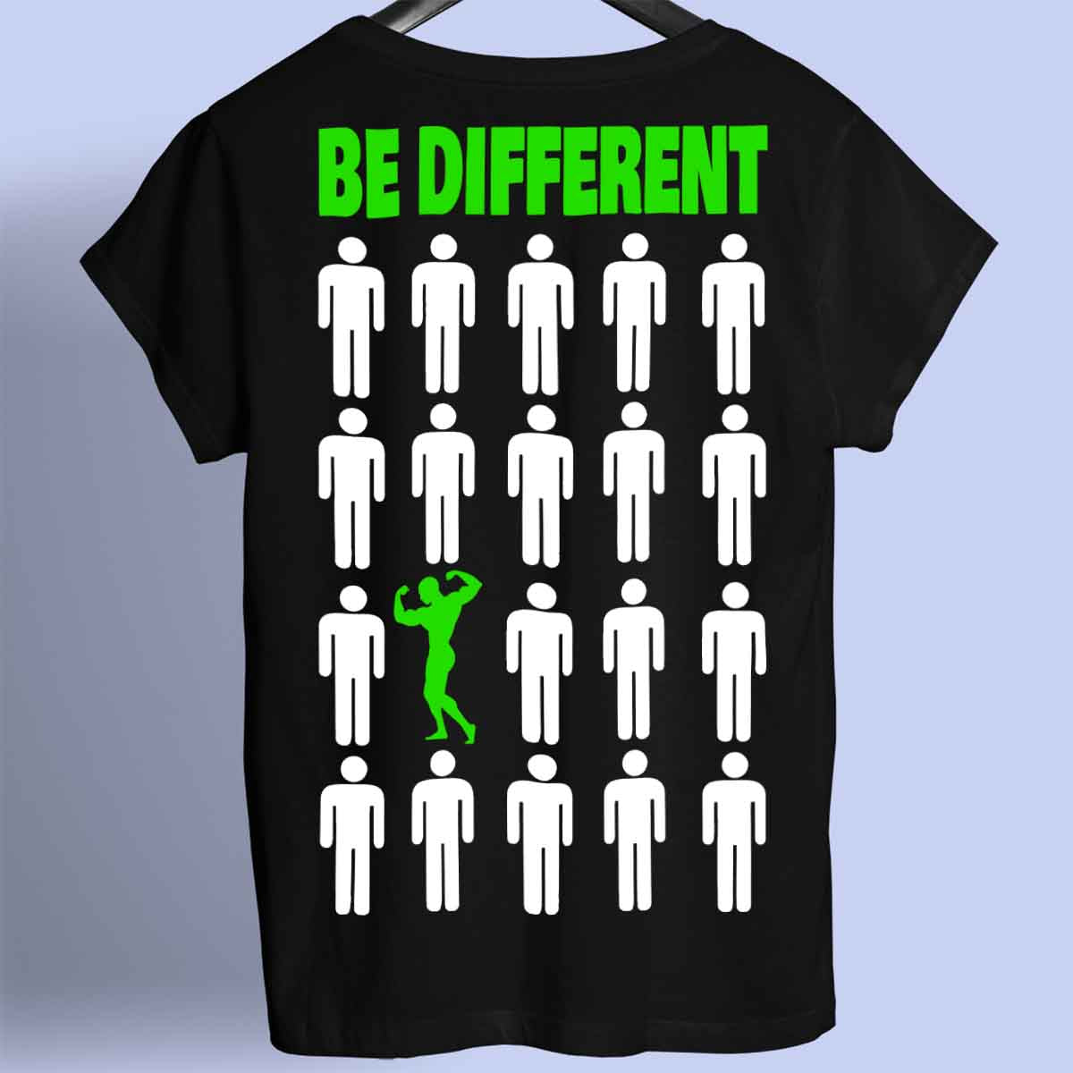 Be Different - Premium shirt, unisex rugprint