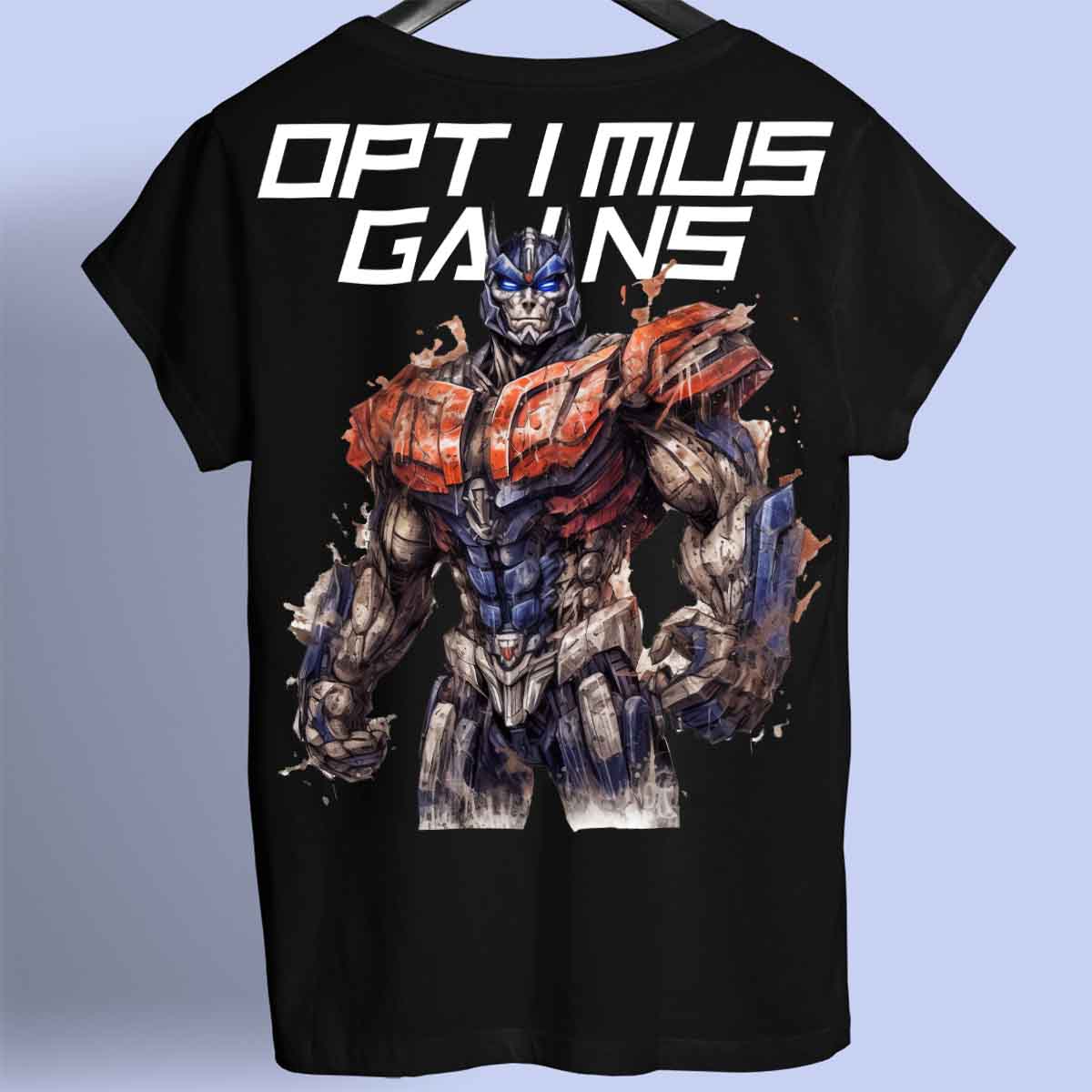 Optimus Gains - Premium T-shirt Unisex-rugafdruk