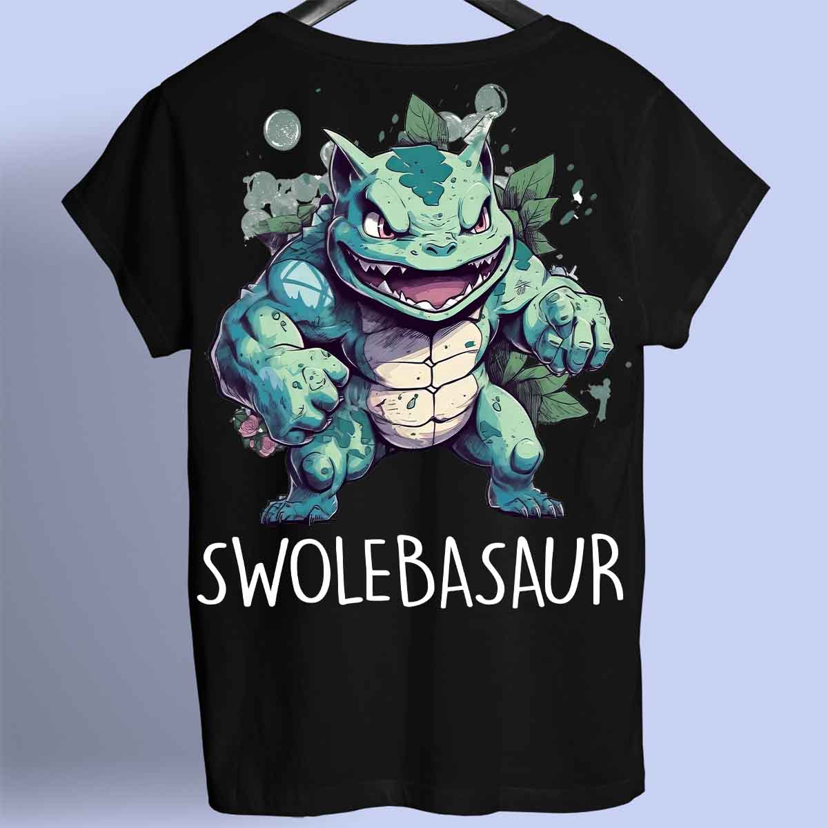 Swolebasaur - T-Shirt Premium Unisex Backprint