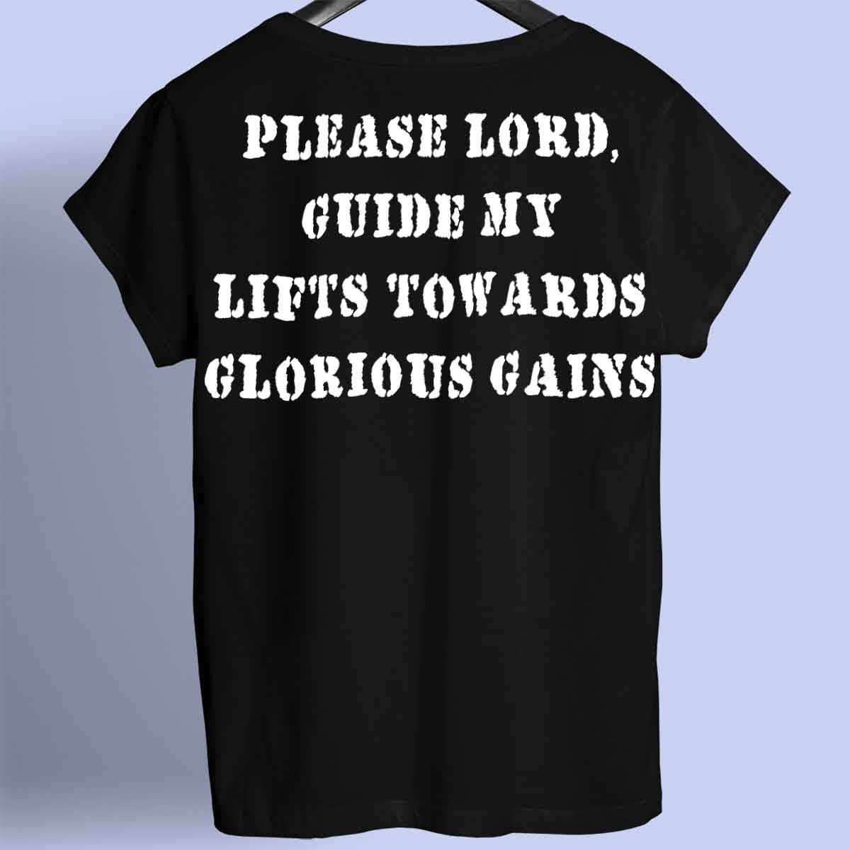 Glorious Gains - Premium shirt, unisex-rugafdruk