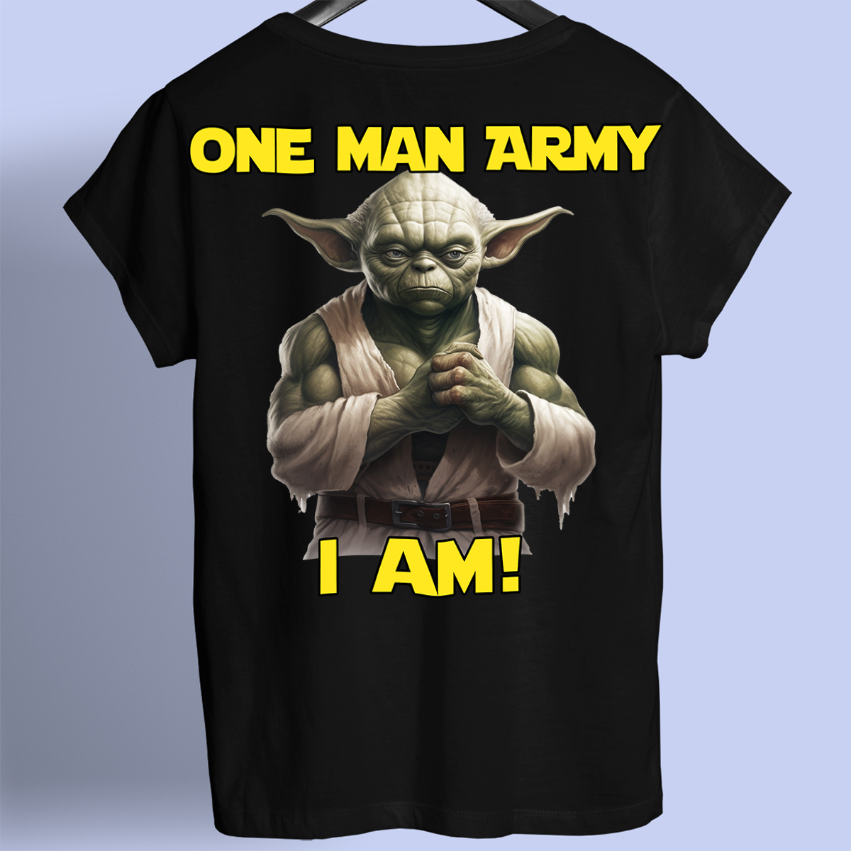 One Man Army - Chemise Premium Unisexe Backprint