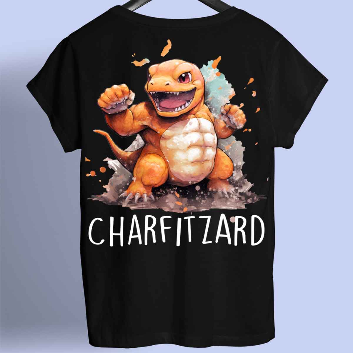 Charfitzard - Premium T-shirt, unisex-rugafdruk