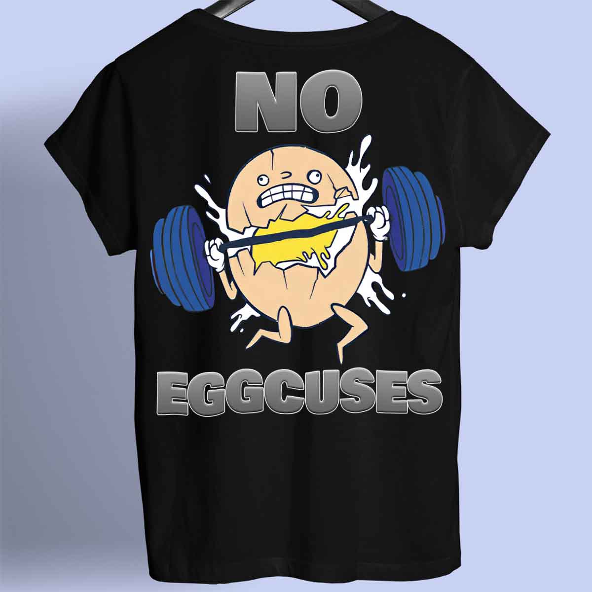 Eggcuses - T-Shirt Premium Unisex Backprint