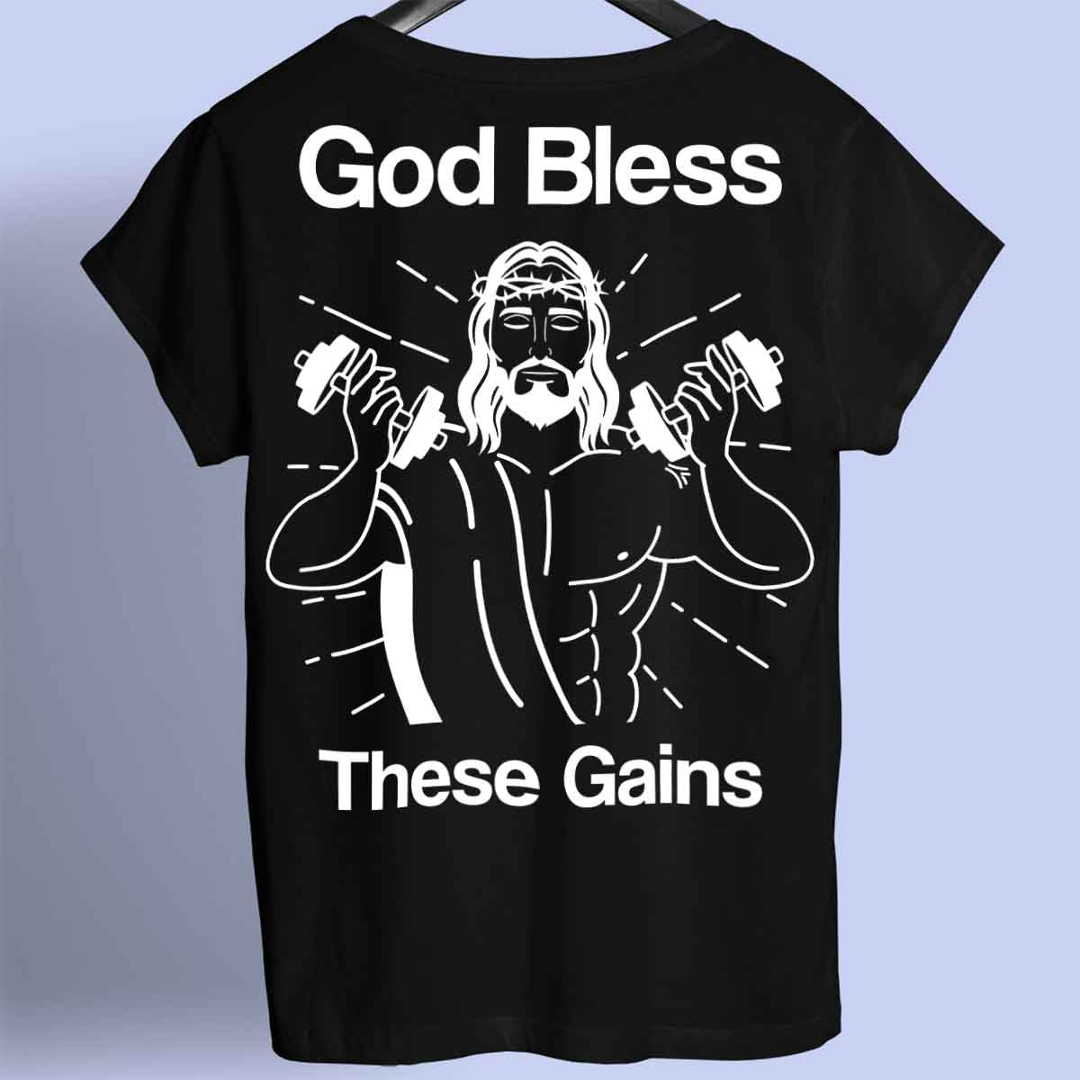 God Bless - Premium T-Shirt Unisex Backprint