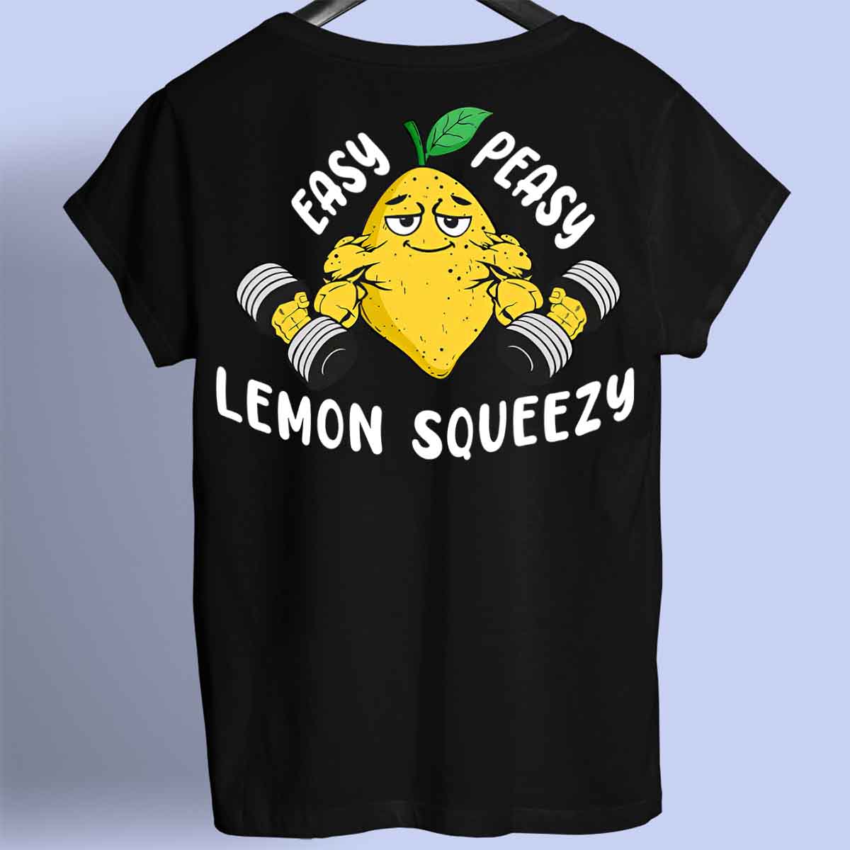 Lemon Squeezy - Premium shirt, unisex-rugafdruk