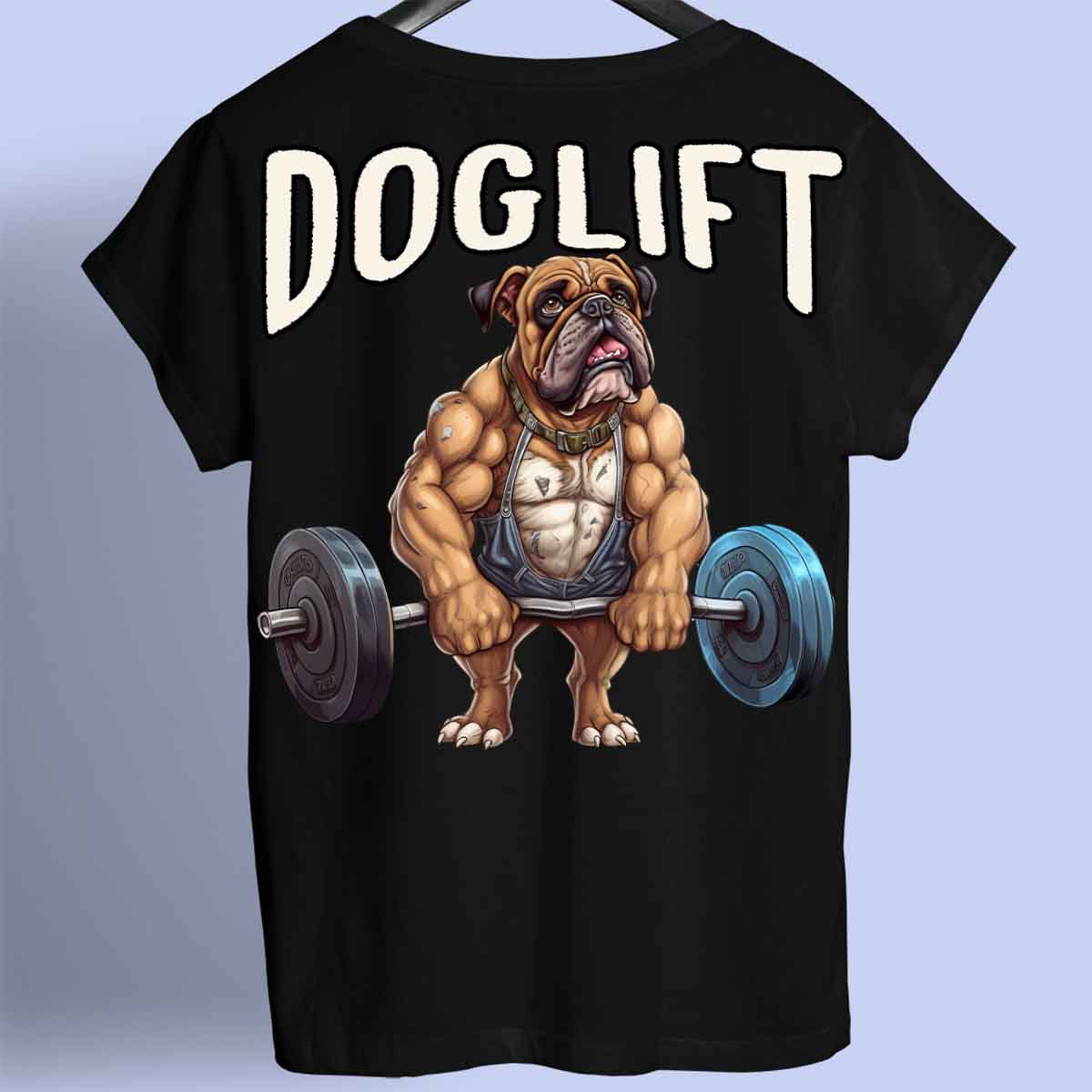 Doglift - Premium T-shirt Unisex rugafdruk