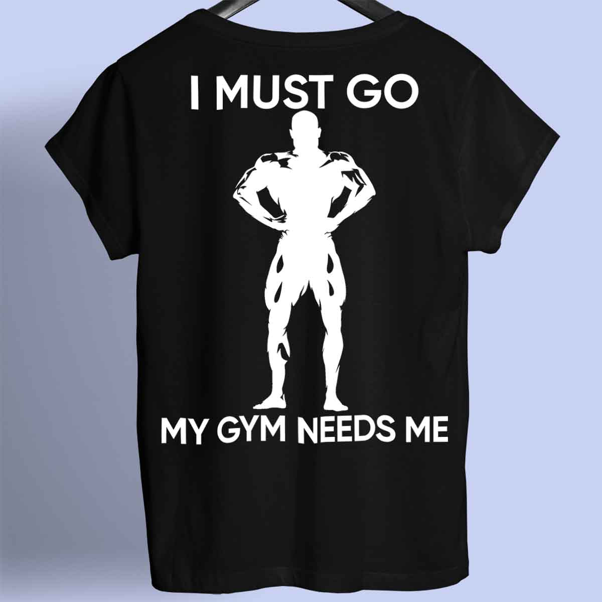 Must Go - Premium shirt, unisex-rugafdruk