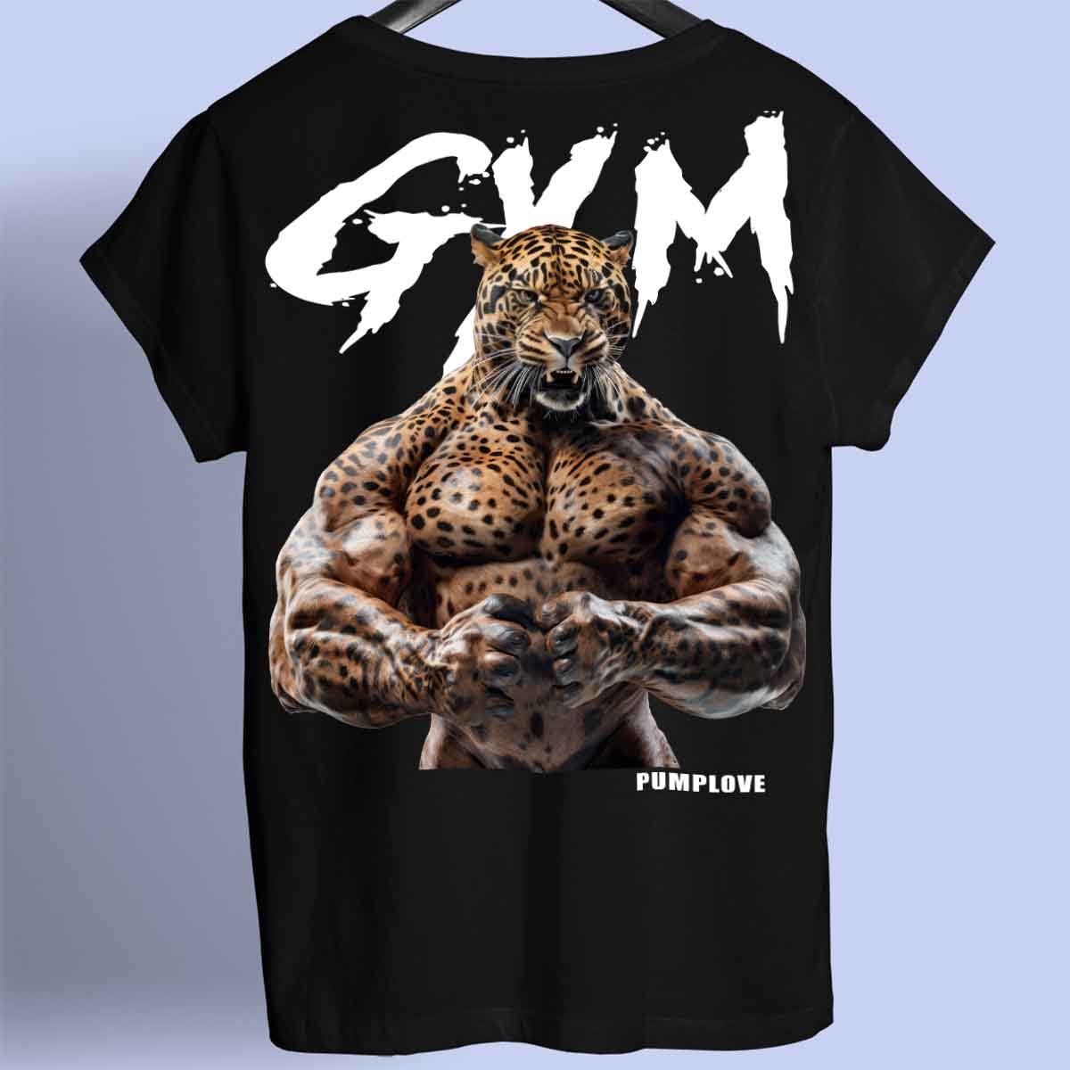 Gym Jaguar - Premium T-shirt, unisex-rugafdruk