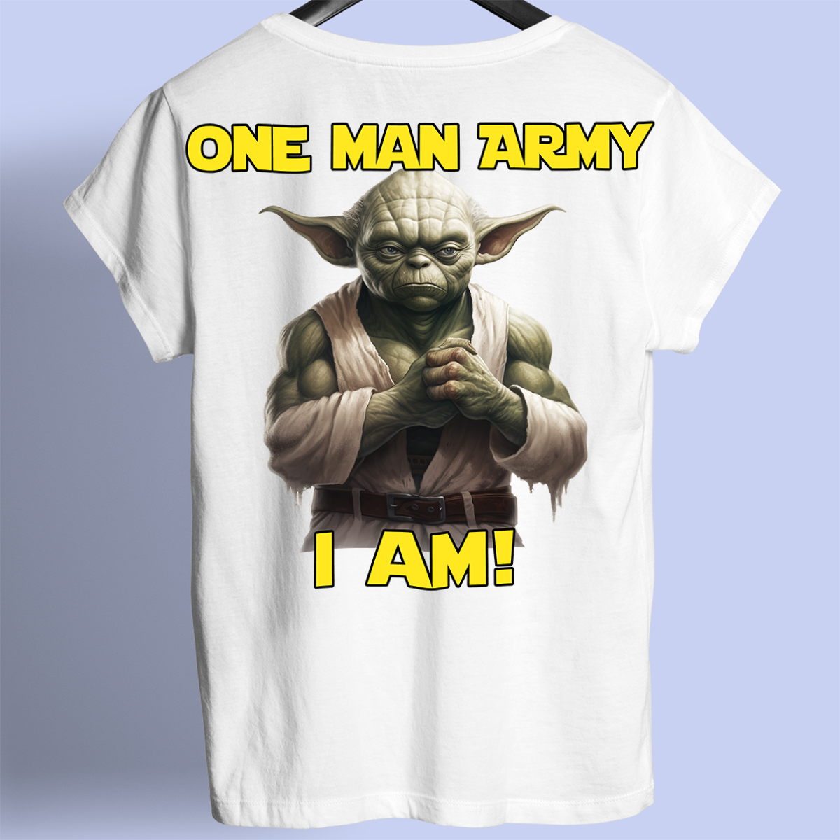 One Man Army - Premium shirt, unisex-rugafdruk