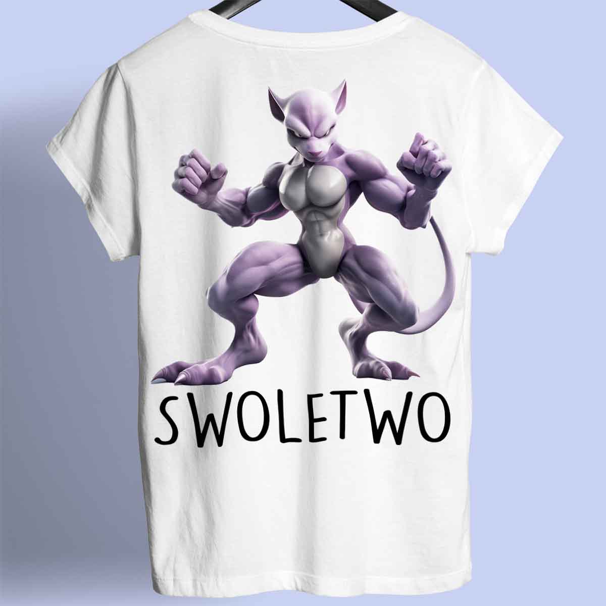 Swoletwo - Premium T-shirt, unisex-rugafdruk