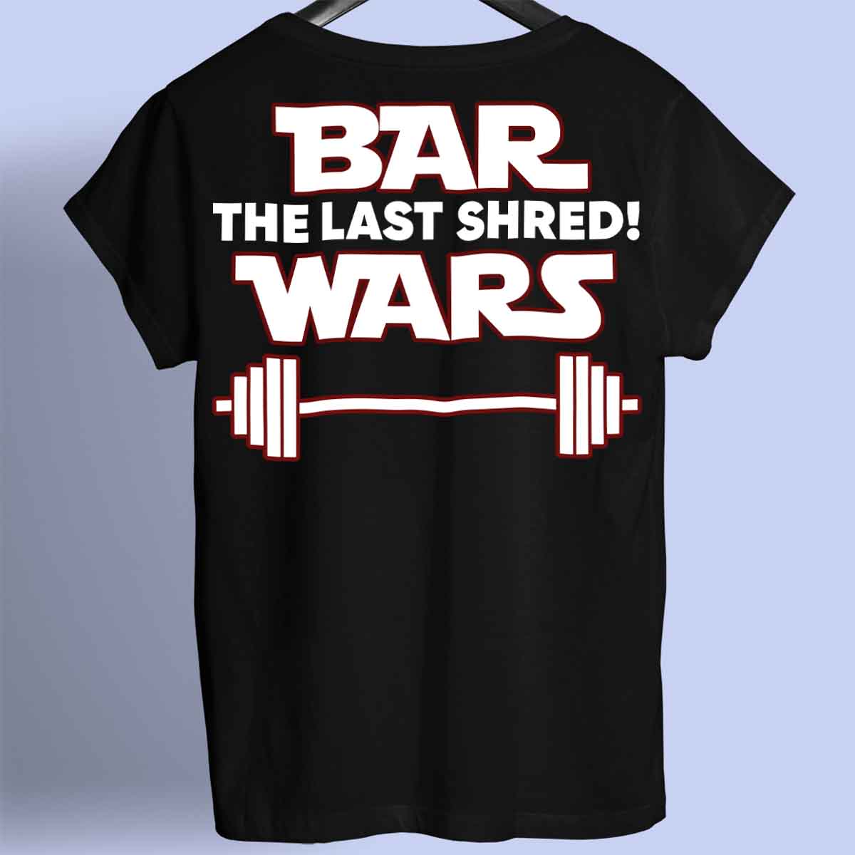 Bar Wars - Premium T-shirt Unisex rugafdruk