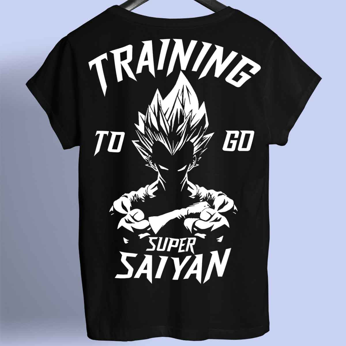 Super Saiyan - Premium T-shirt, unisex-rugafdruk