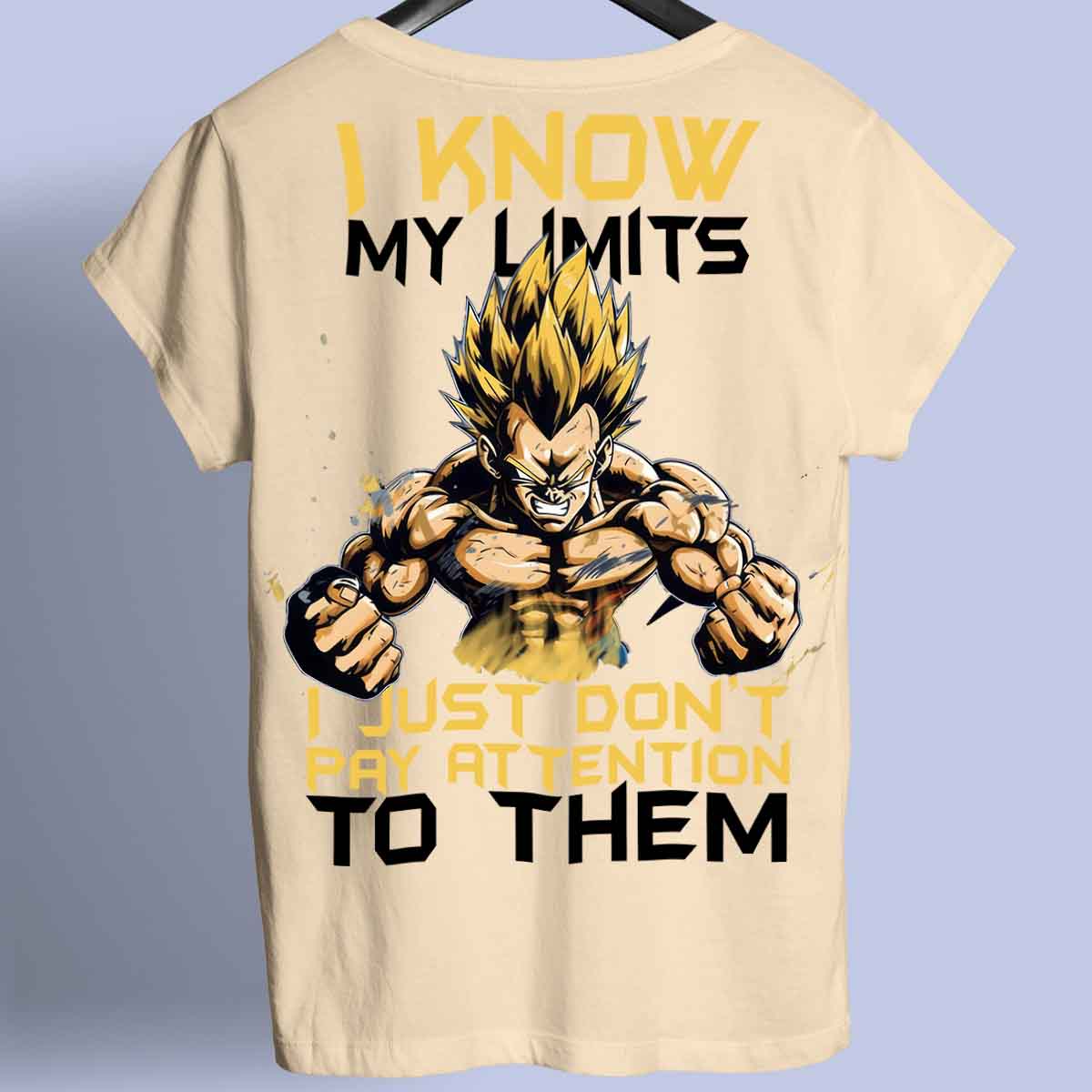 Limites - T-Shirt Premium Unisex Backprint