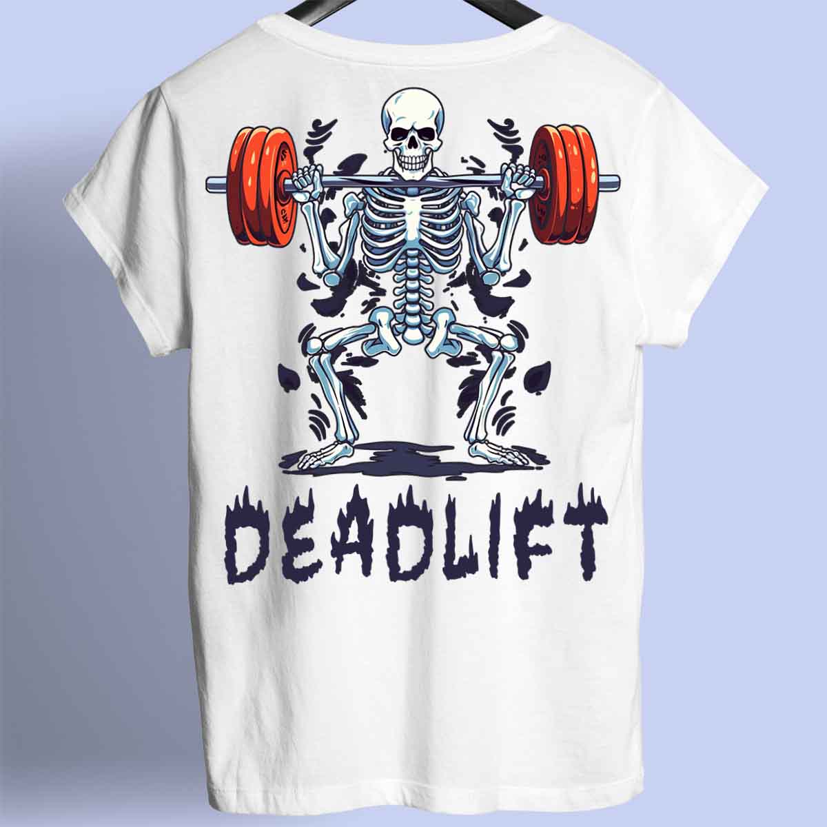 Deadlift - Premium shirt, unisex-rugafdruk