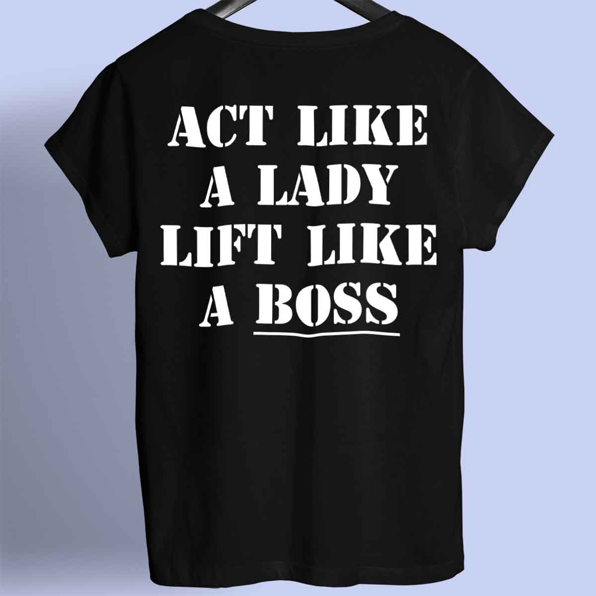 Boss - Premium Shirt Unisex Backprint