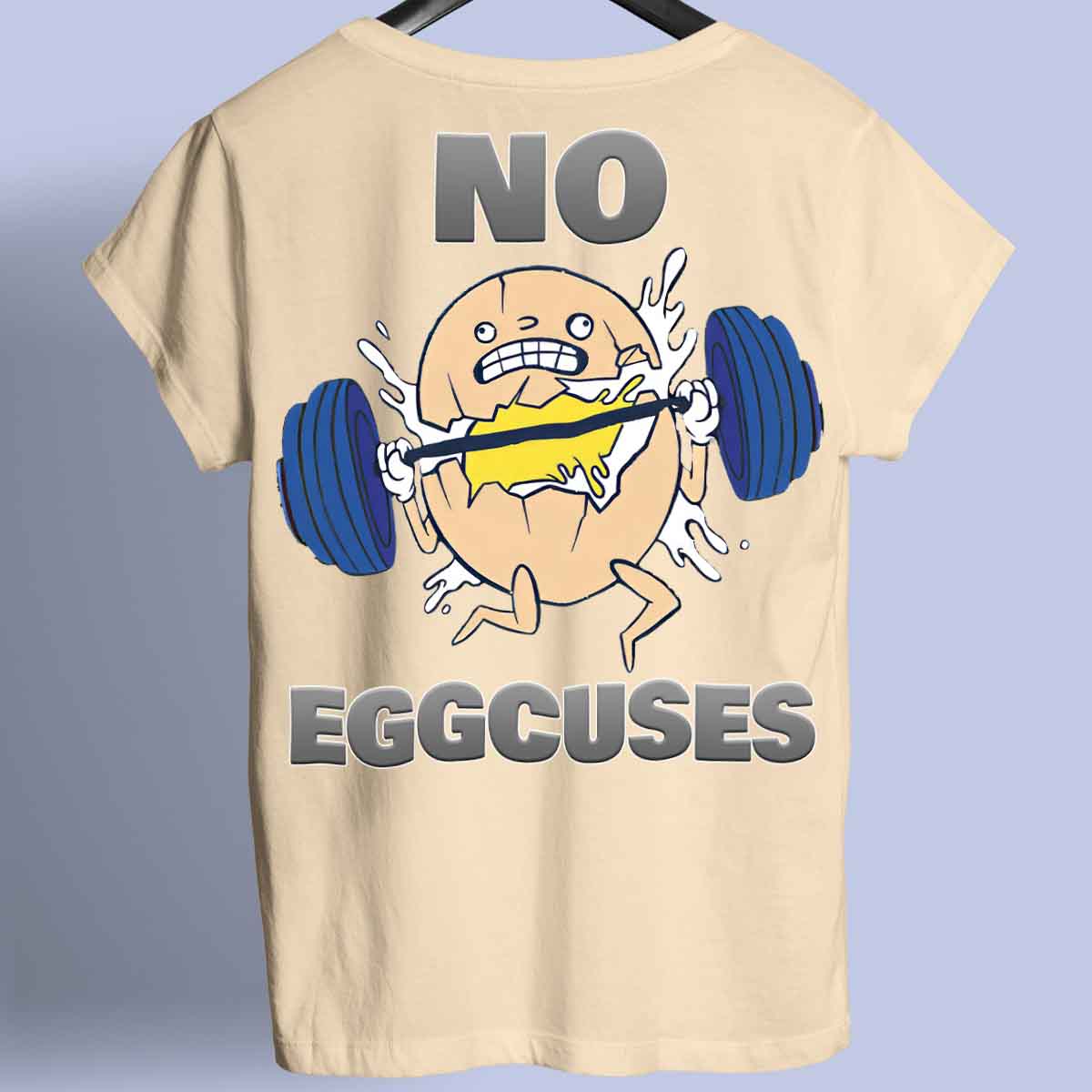 Eggcuses - Premium T-shirt Unisex-rugafdruk