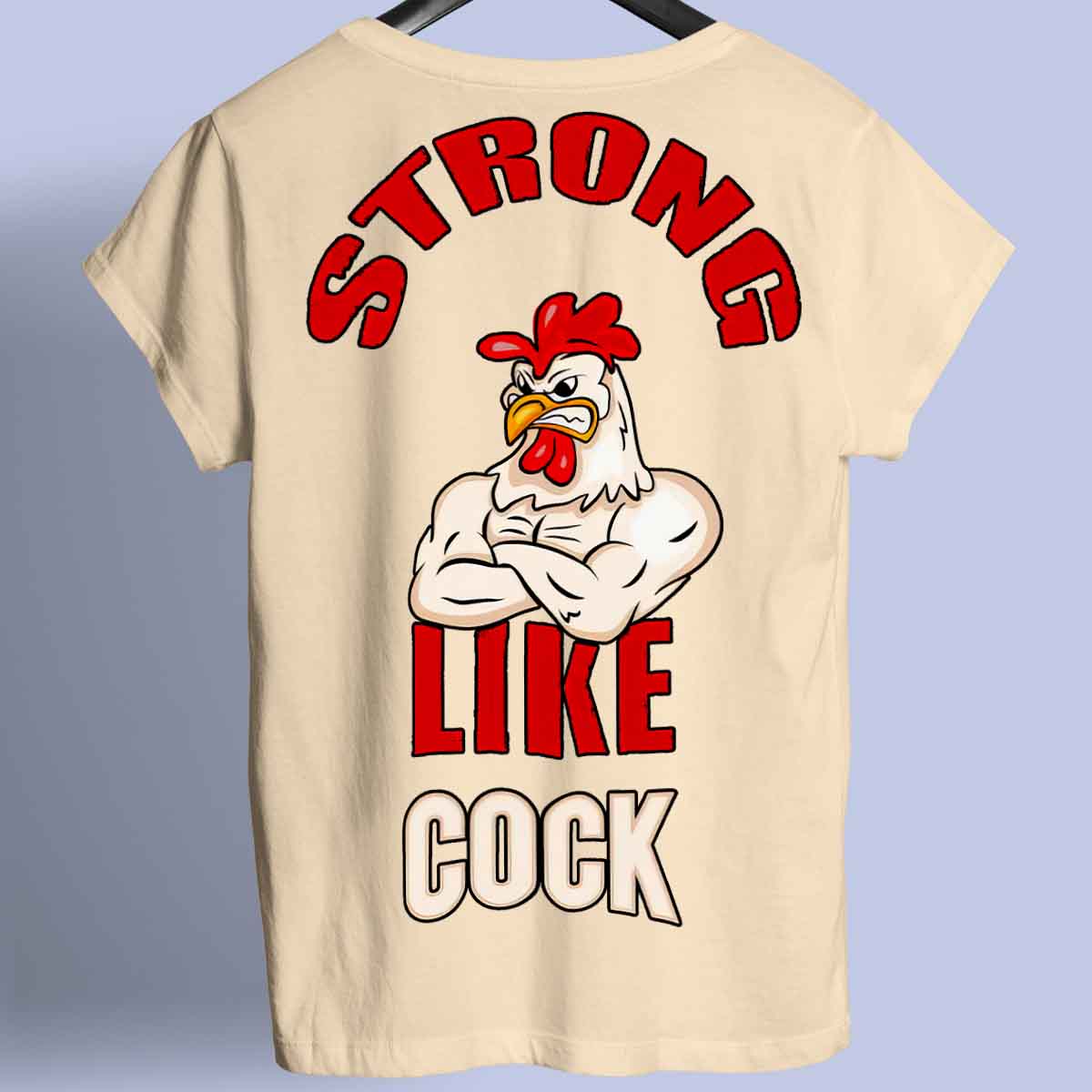 Strong Like - T-Shirt Premium Unisexe Backprint