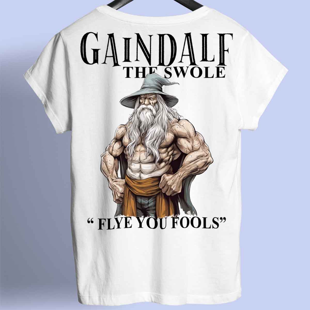 Gaindalf - Premium shirt, unisex-rugafdruk