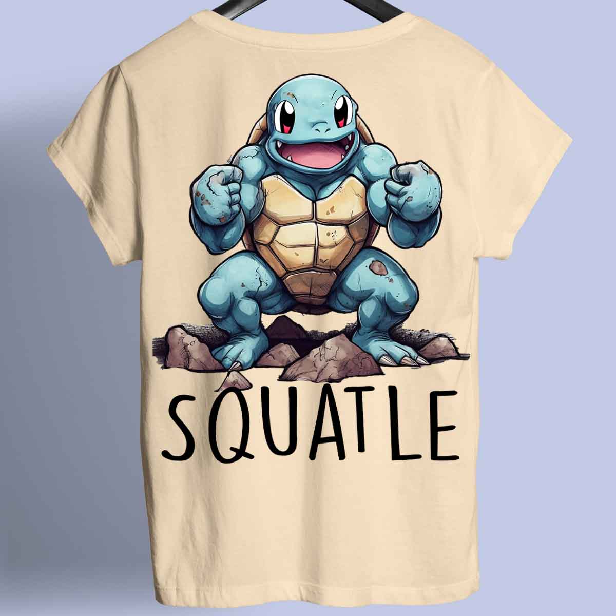 Squatle - T-Shirt Premium Unisexe Backprint