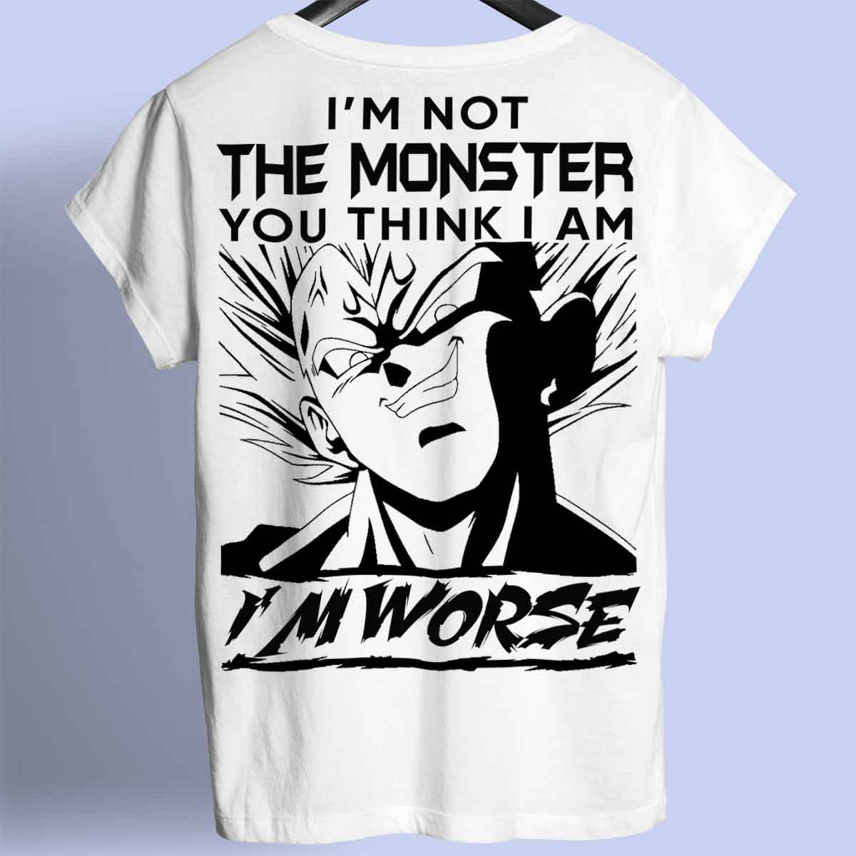 Monster - Premium T-shirt Unisex rugafdruk