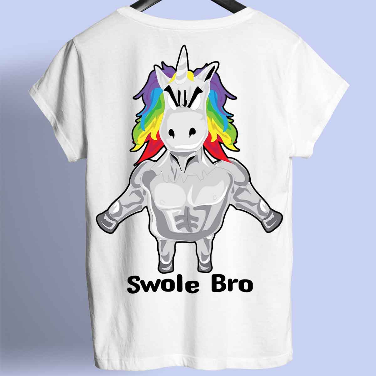 Swole Bro - Chemise Premium Unisexe Backprint