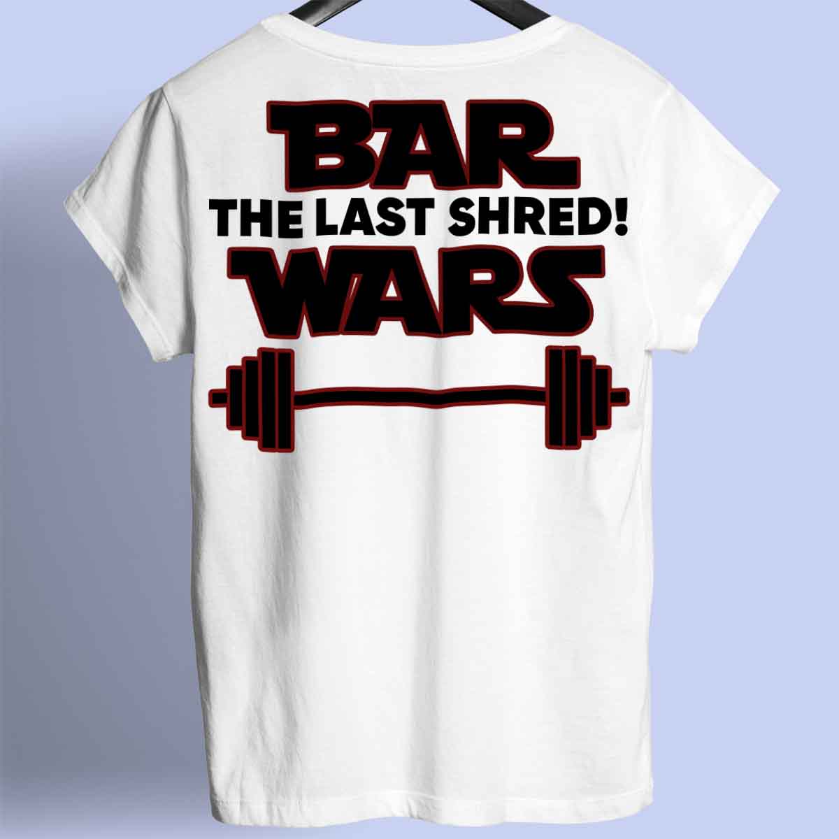 Bar Wars - T-Shirt Premium Unisexe Backprint