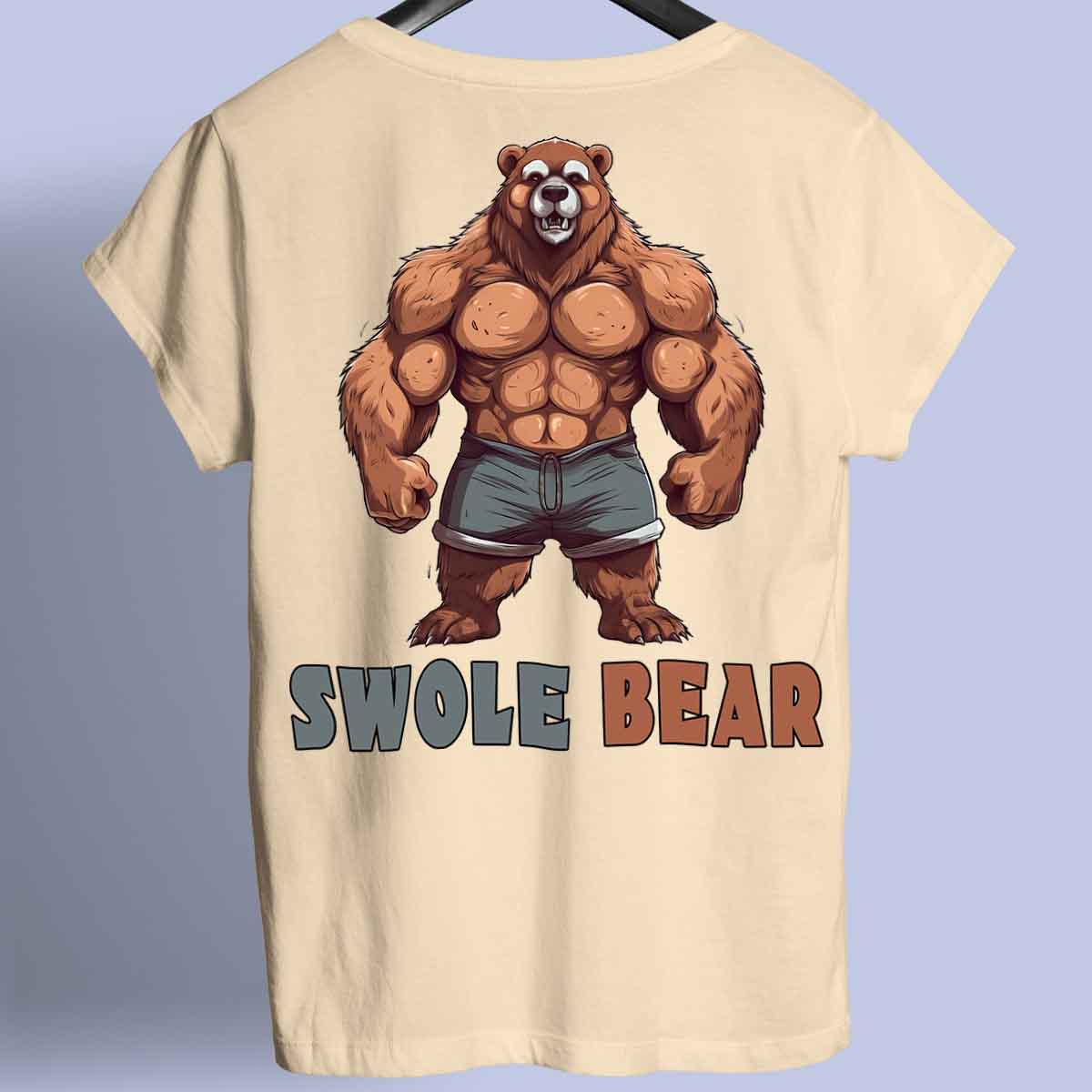 Swole Bear - Premium Shirt Unisex Backprint