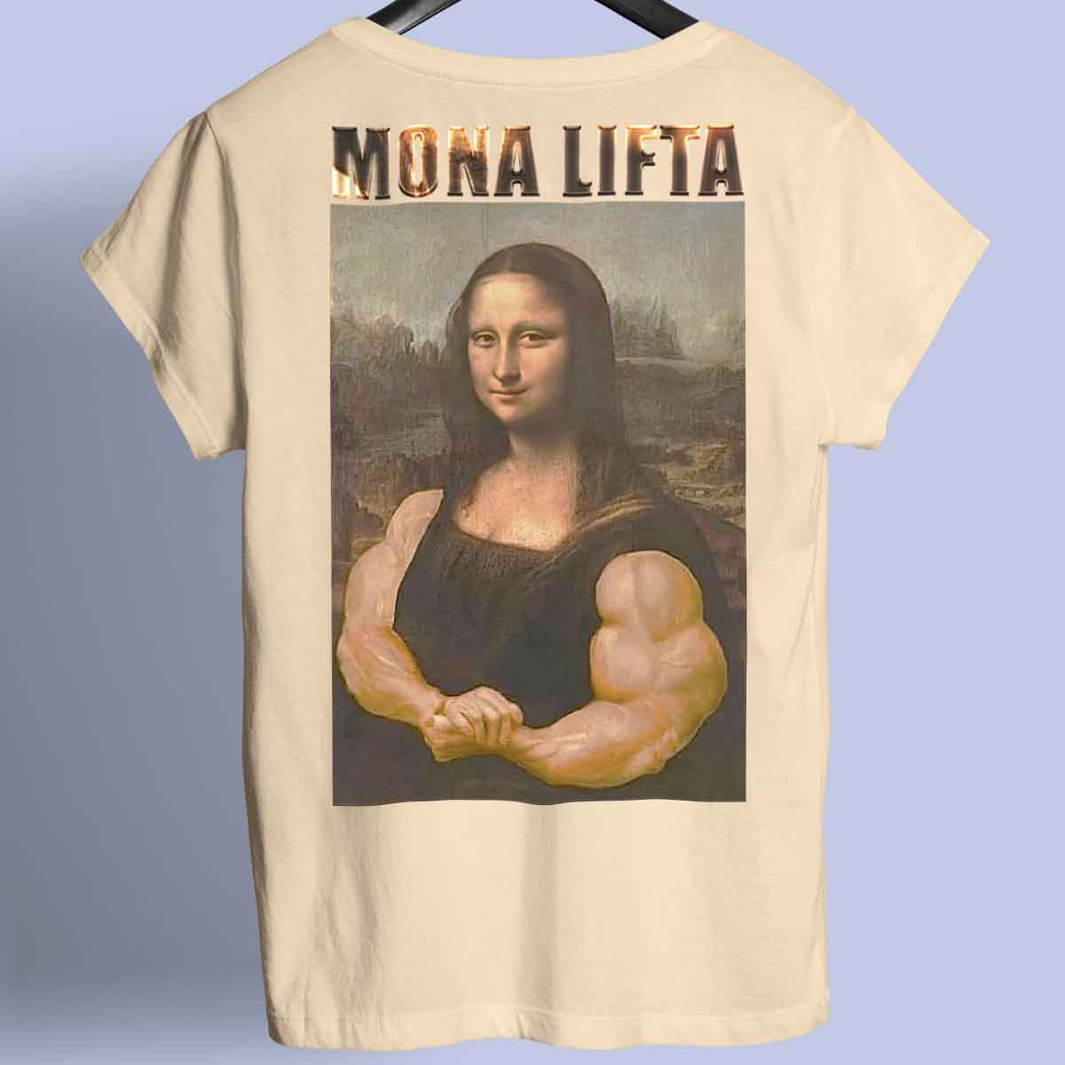 Mona Lifta - Premium T-shirt, unisex-rugafdruk